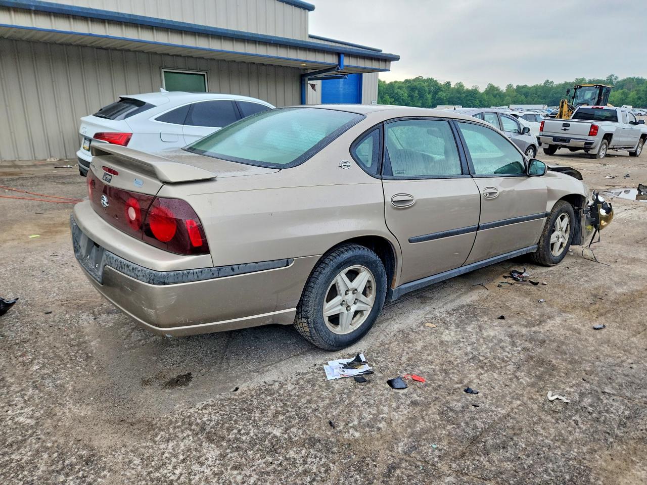 2002 Chevrolet Impala Beige vin: 2G1WF55E529291011