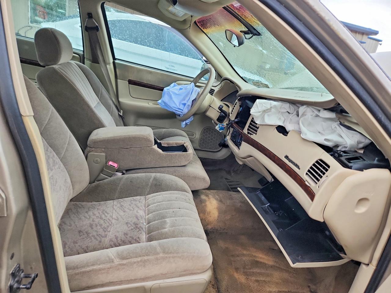 2002 Chevrolet Impala Beige vin: 2G1WF55E529291011