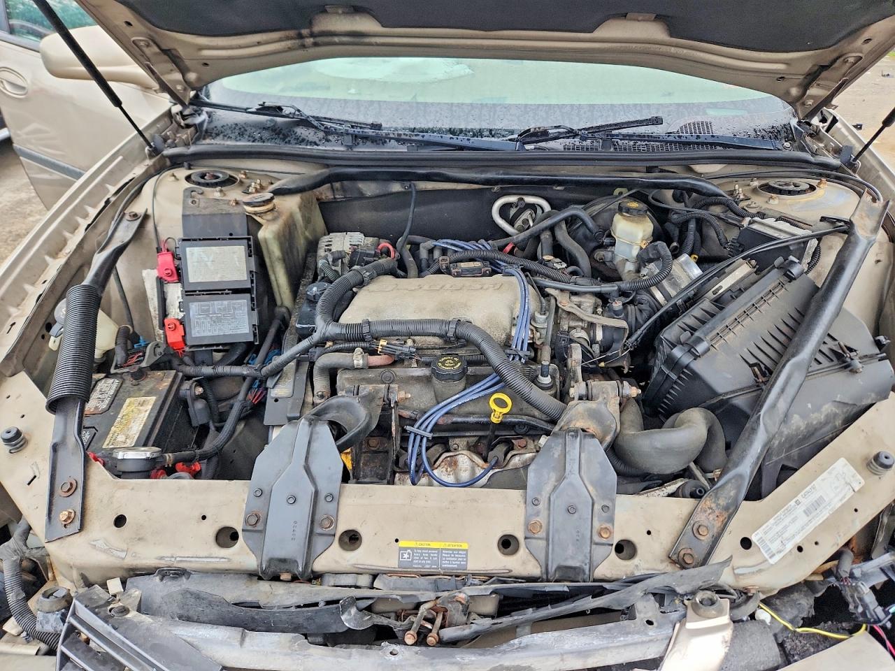 2002 Chevrolet Impala Beige vin: 2G1WF55E529291011
