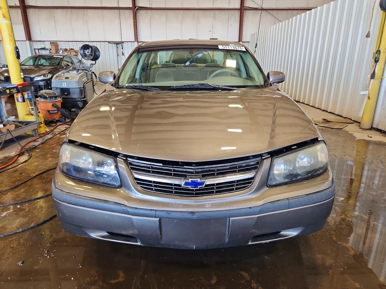 2002 Chevrolet Impala Gray vin: 2G1WF55E529327280