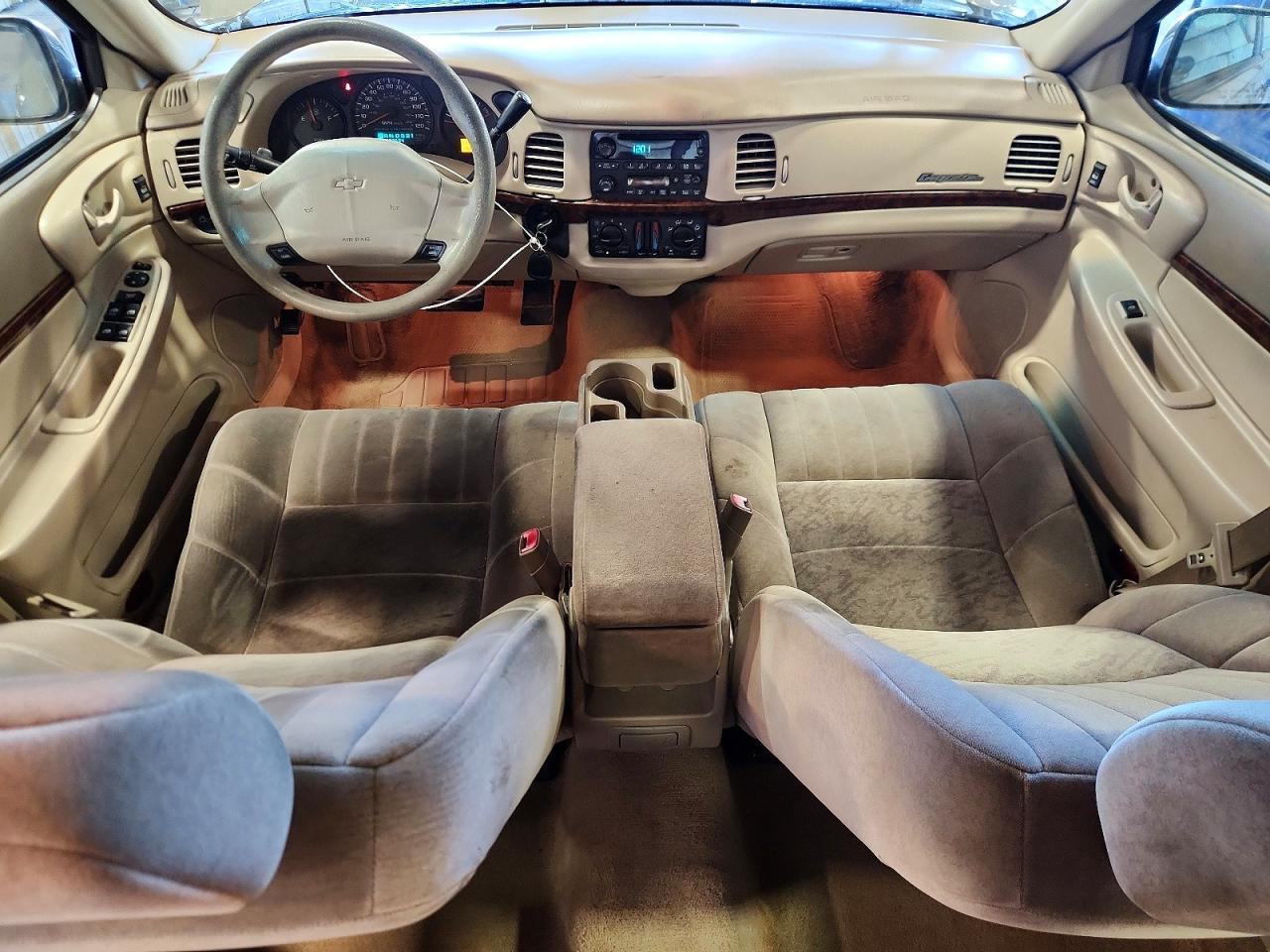 2002 Chevrolet Impala Gray vin: 2G1WF55E529327280
