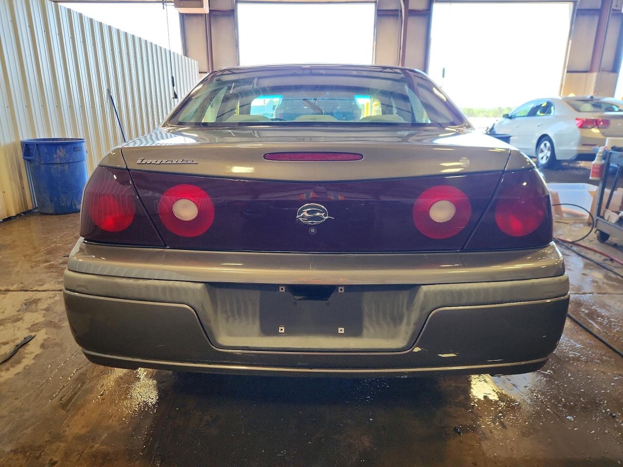 2002 Chevrolet Impala Gray vin: 2G1WF55E529327280