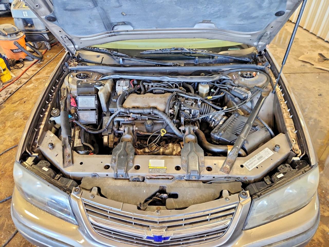 2002 Chevrolet Impala Gray vin: 2G1WF55E529327280