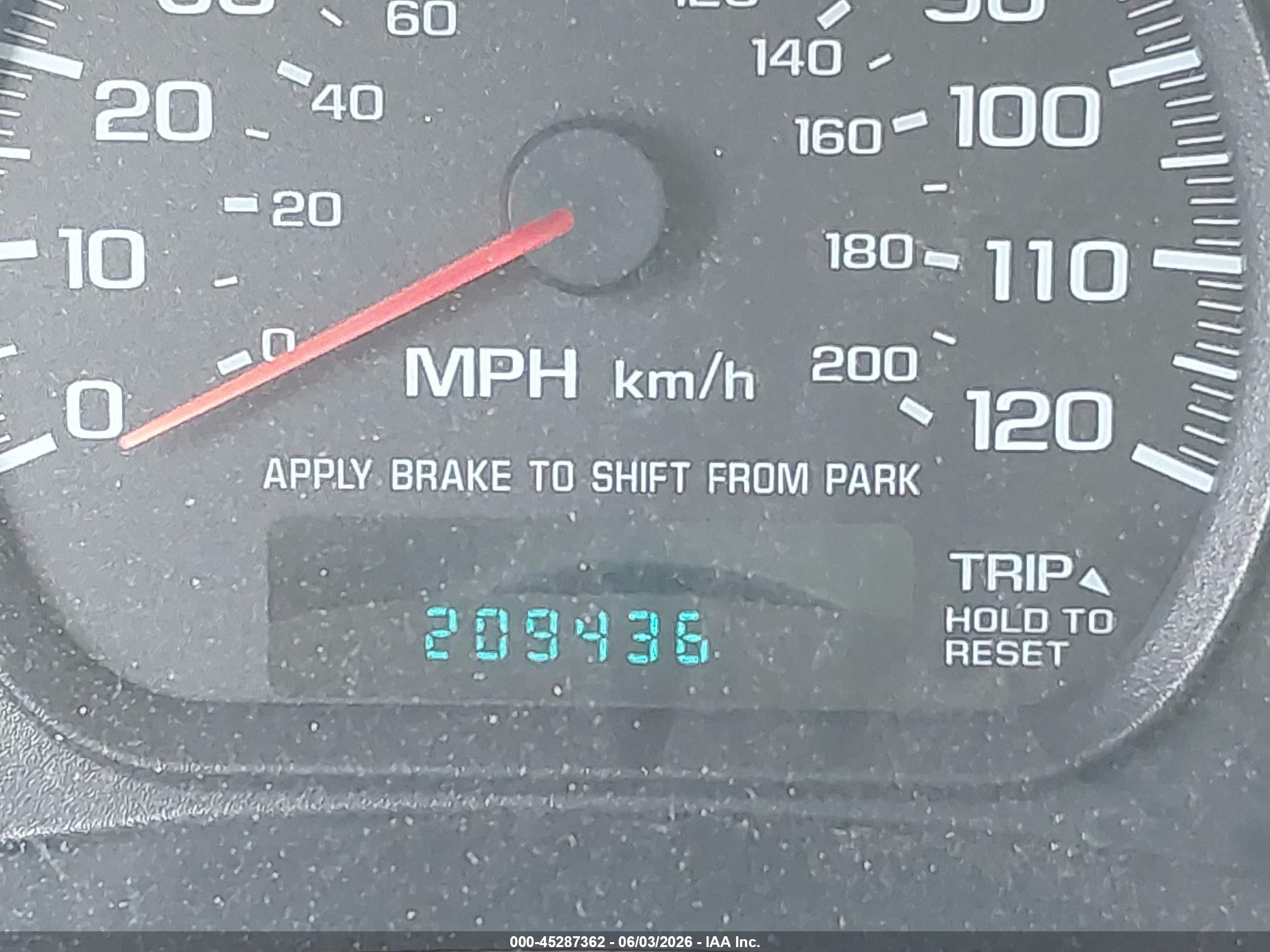 2001 Chevrolet Impala   Beige vin: 2G1WF55E619274989