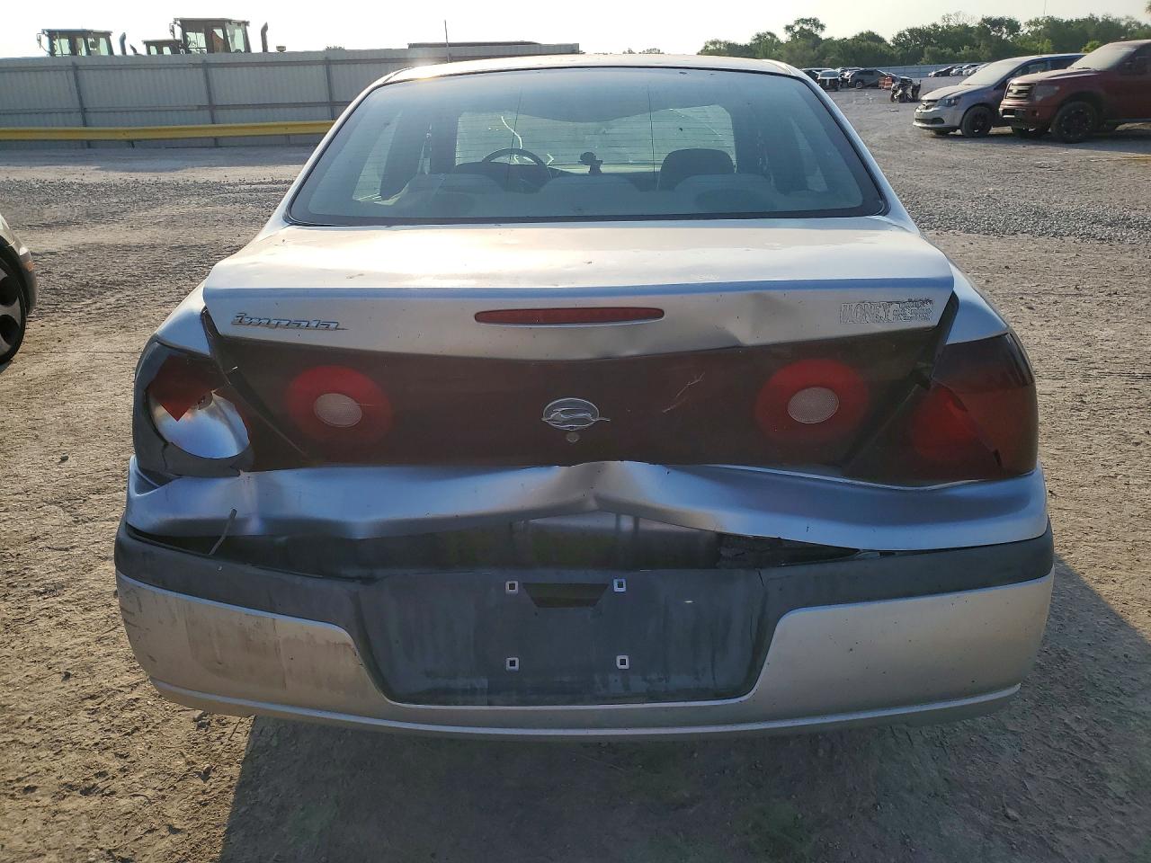 2003 Chevrolet Impala Silver vin: 2G1WF55E639133357