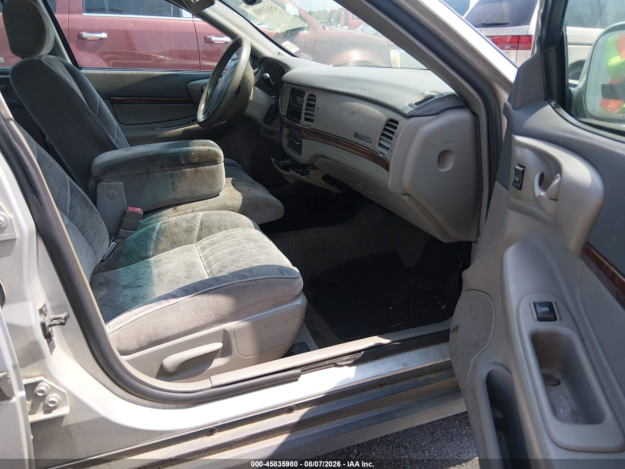 2000 Chevrolet Impala   Silver vin: 2G1WF55E6Y9182081