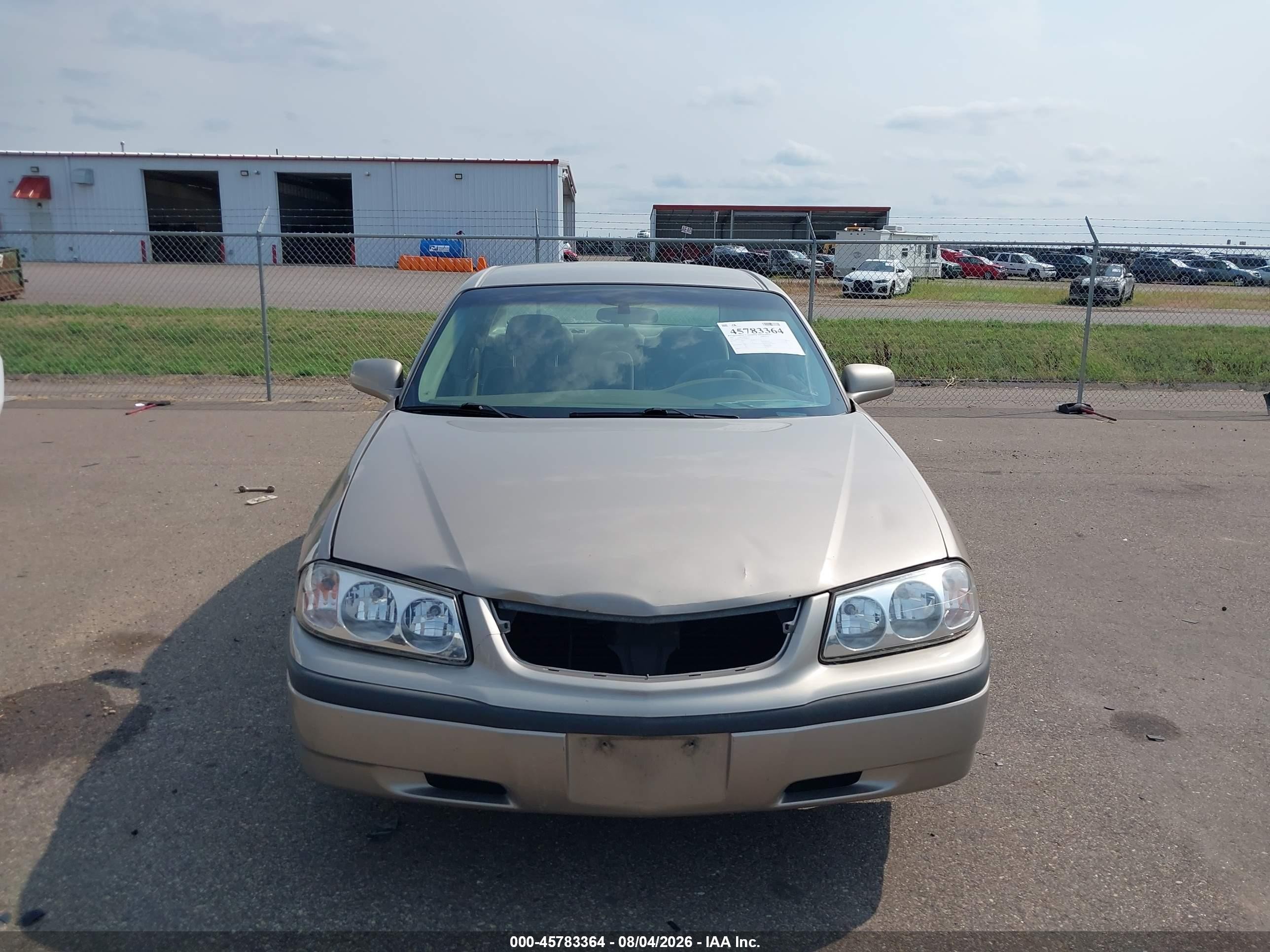 2001 Chevrolet Impala Brown vin: 2G1WF55E719200416