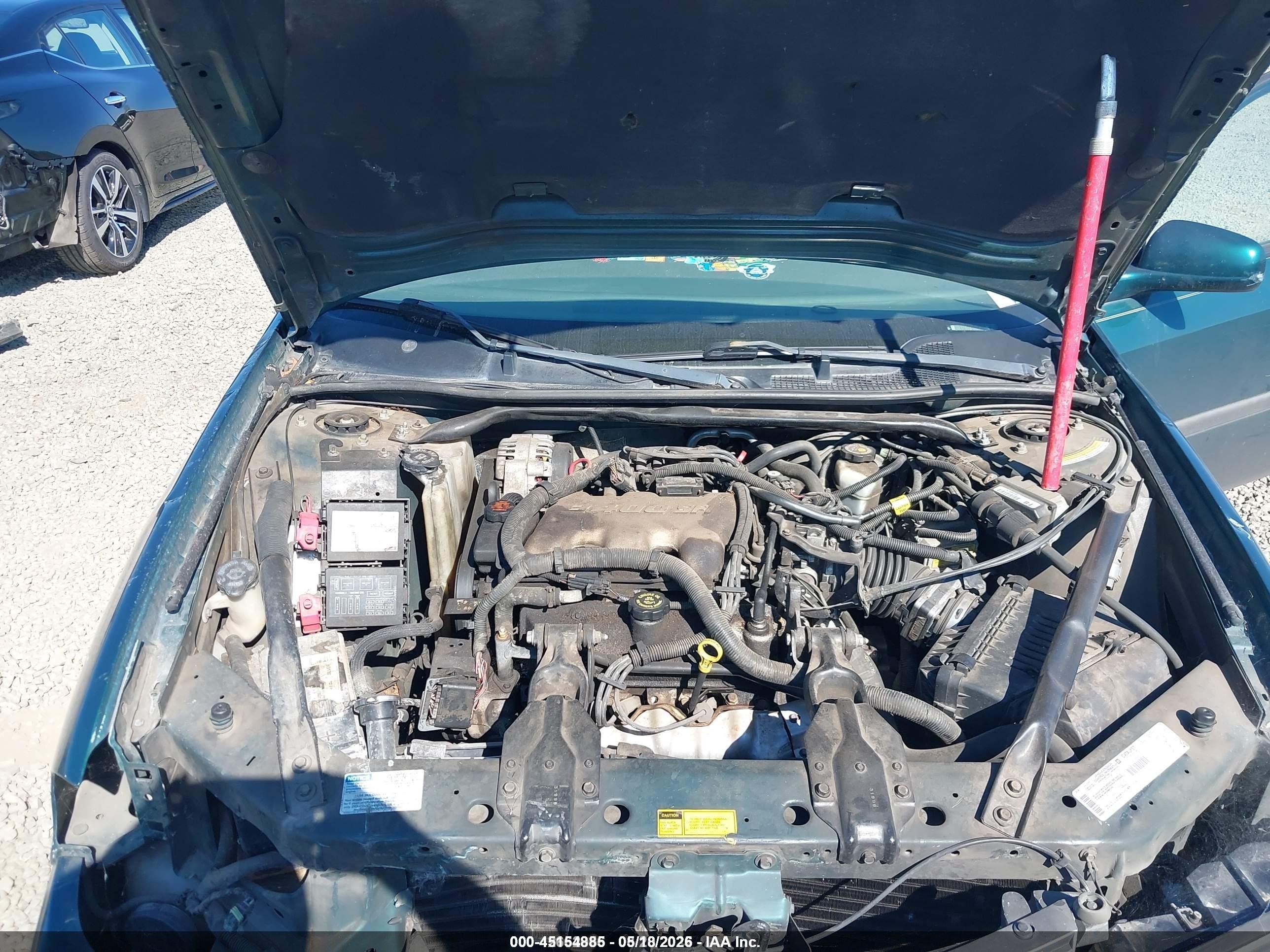 2000 Chevrolet Impala   Green vin: 2G1WF55E7Y9242904