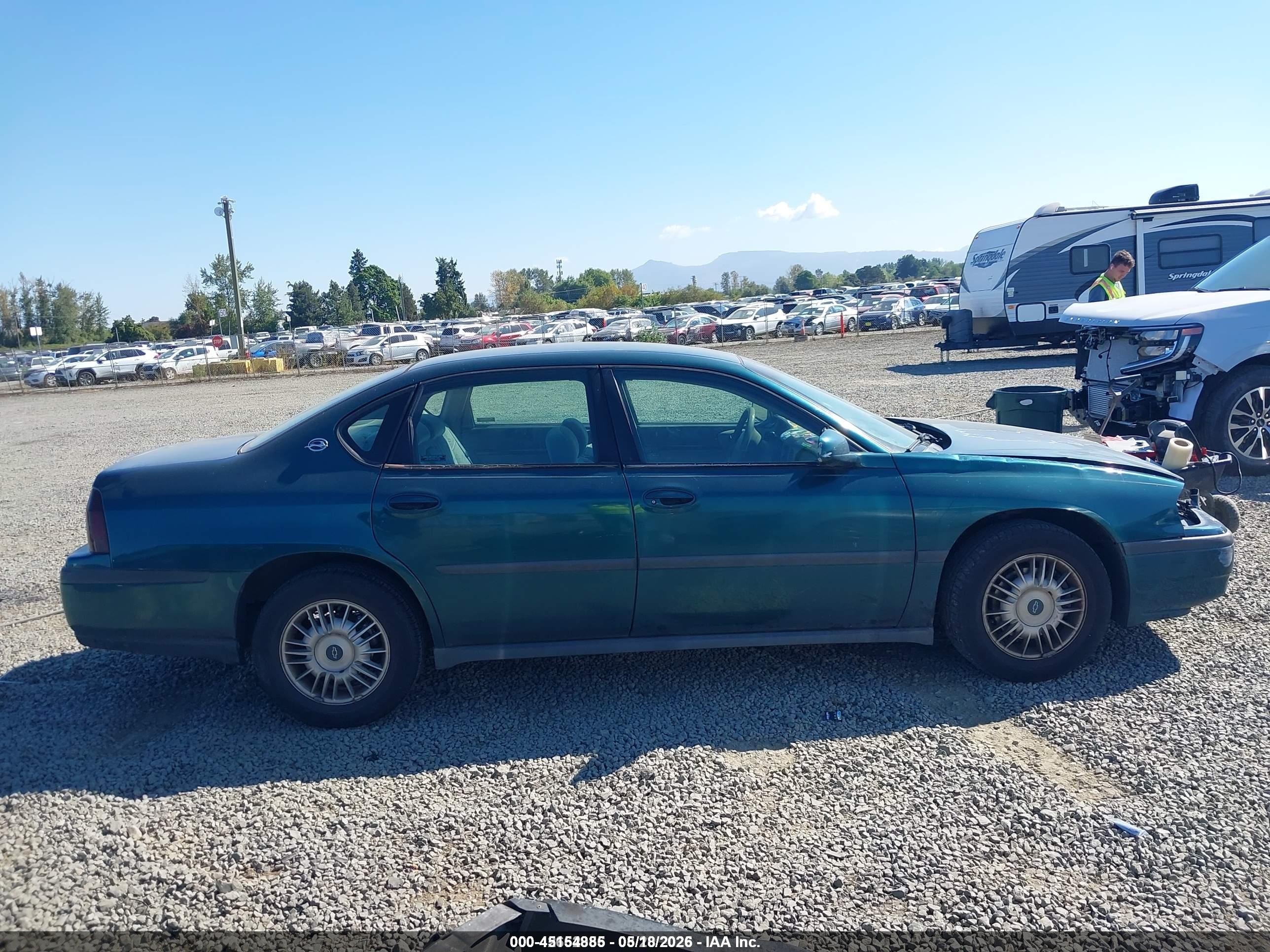 2000 Chevrolet Impala   Green vin: 2G1WF55E7Y9242904