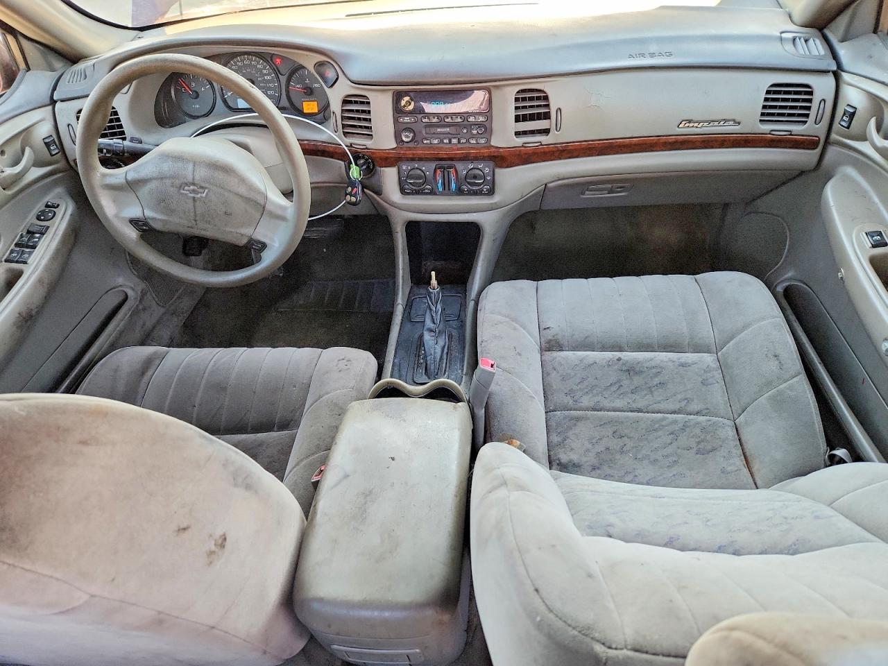 2002 Chevrolet Impala Burgundy vin: 2G1WF55E929313320