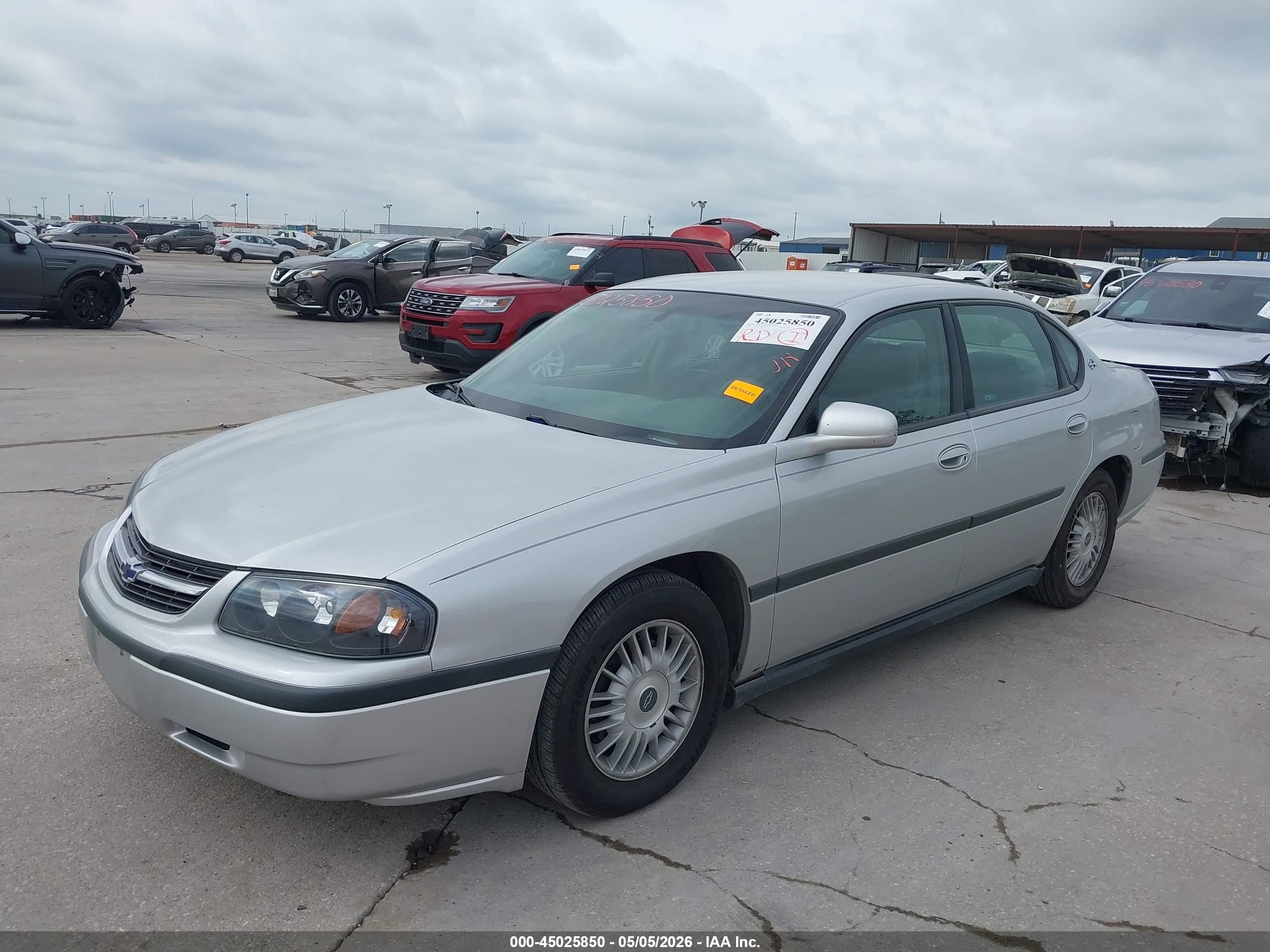 2000 Chevrolet Impala   Серебряный vin: 2G1WF55K0Y9245293