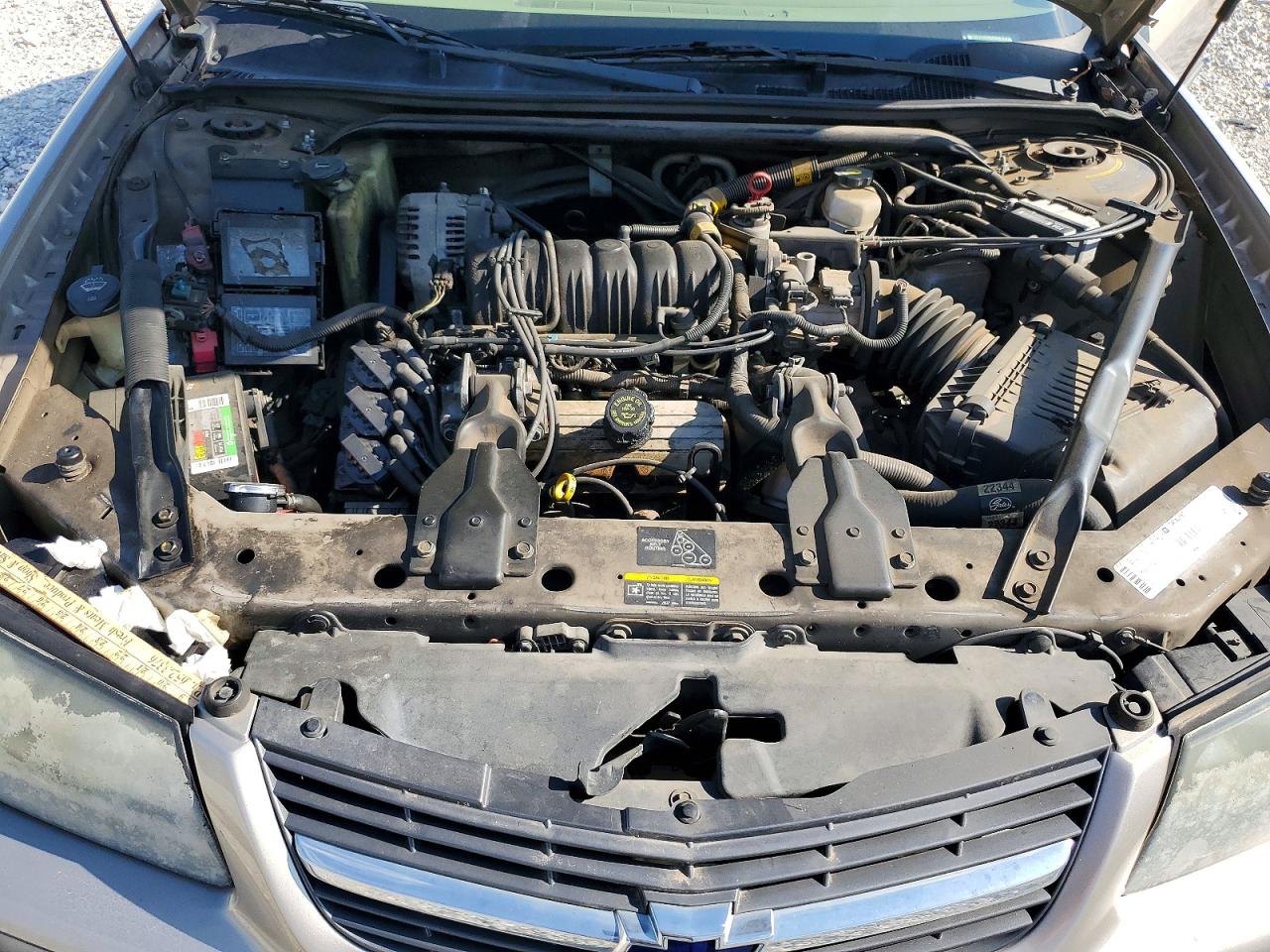 2002 Chevrolet Impala Gold vin: 2G1WF55K229180311