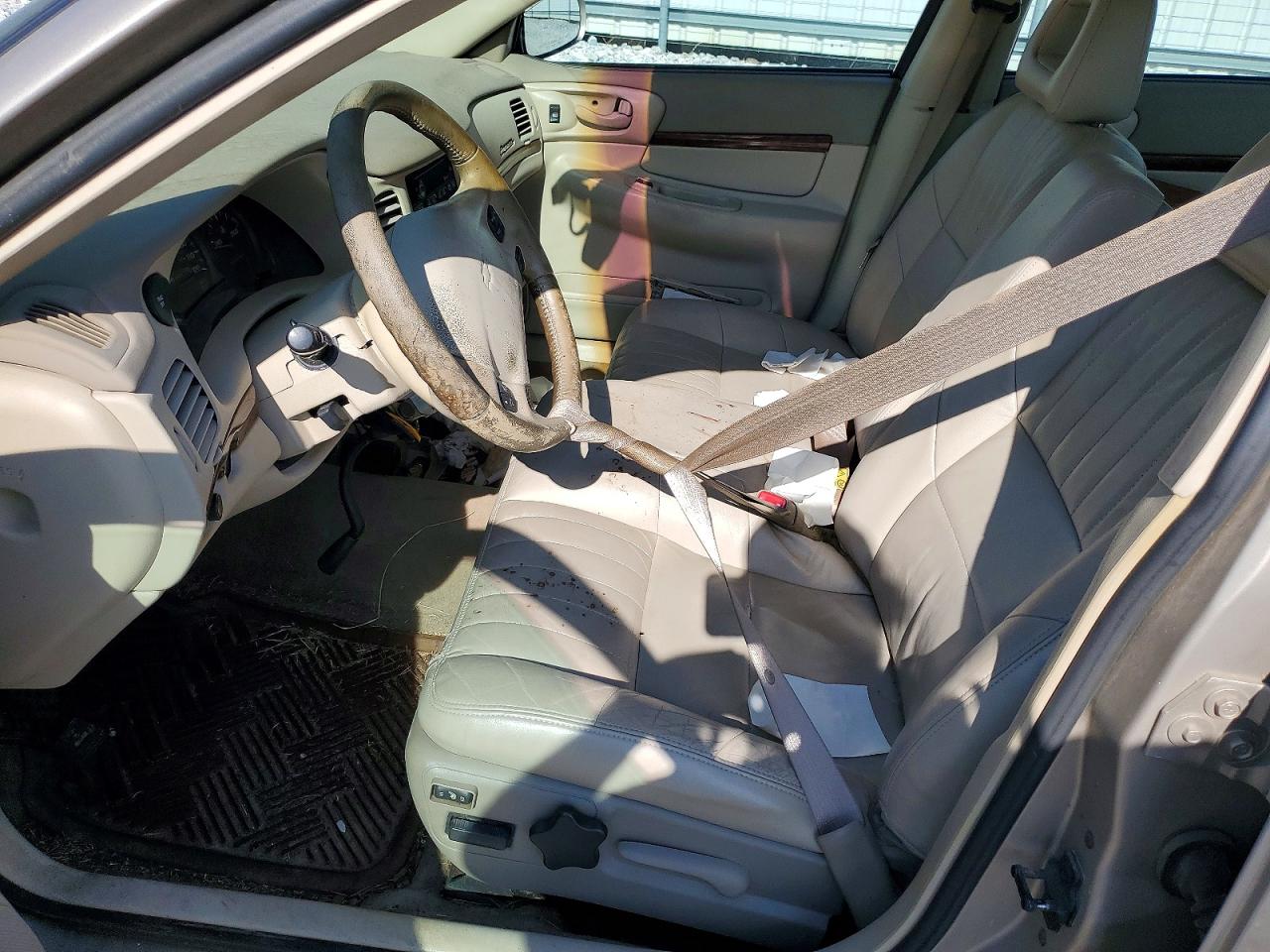 2002 Chevrolet Impala Gold vin: 2G1WF55K229180311