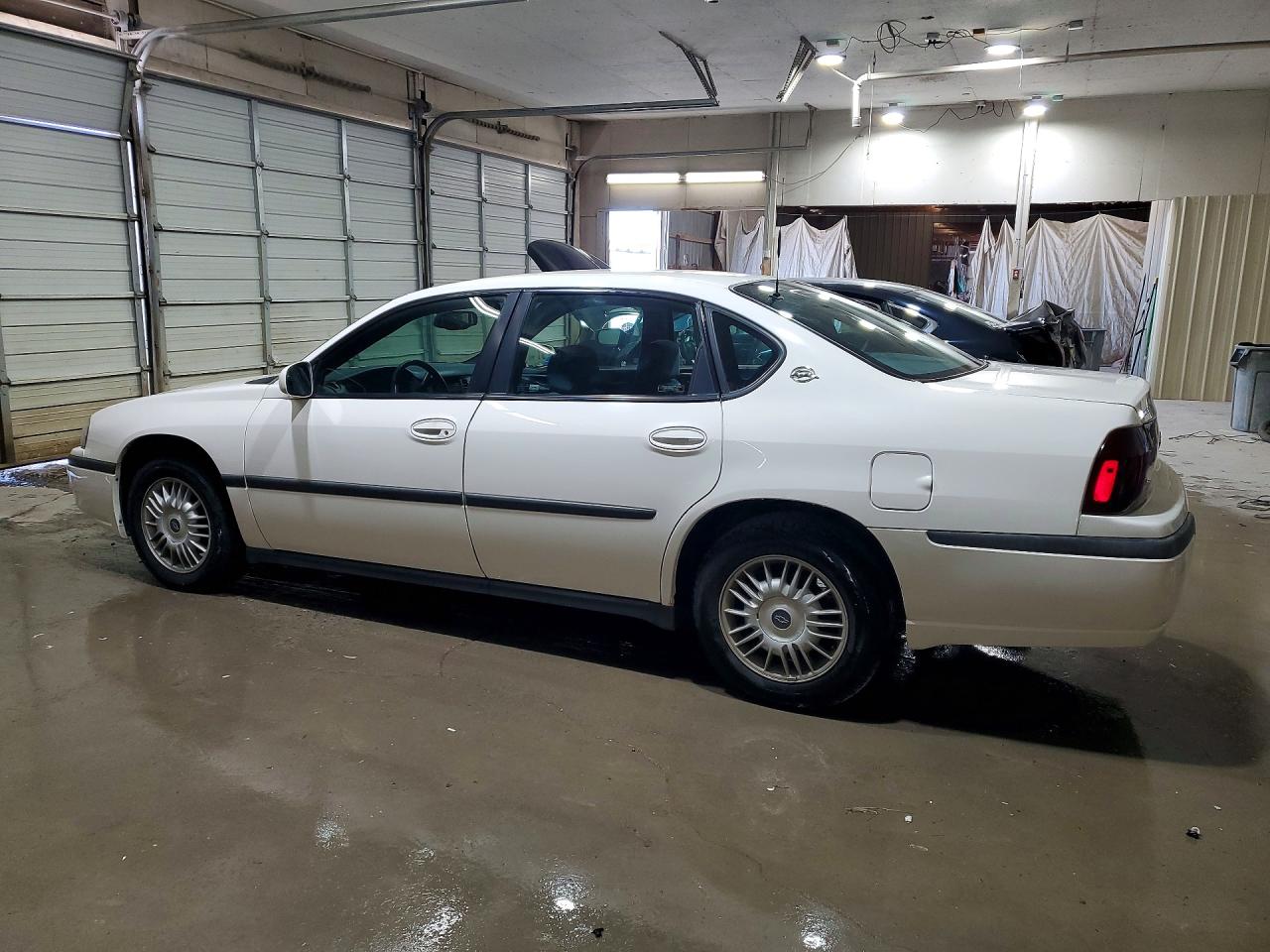 2001 Chevrolet Impala White vin: 2G1WF55K419206440