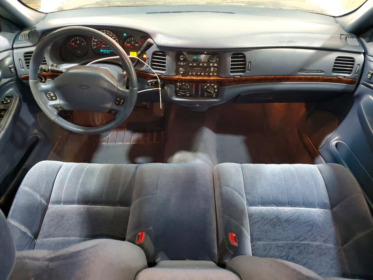 2001 Chevrolet Impala White vin: 2G1WF55K419206440