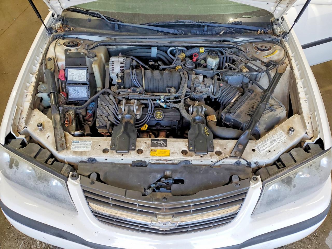 2001 Chevrolet Impala White vin: 2G1WF55K419206440