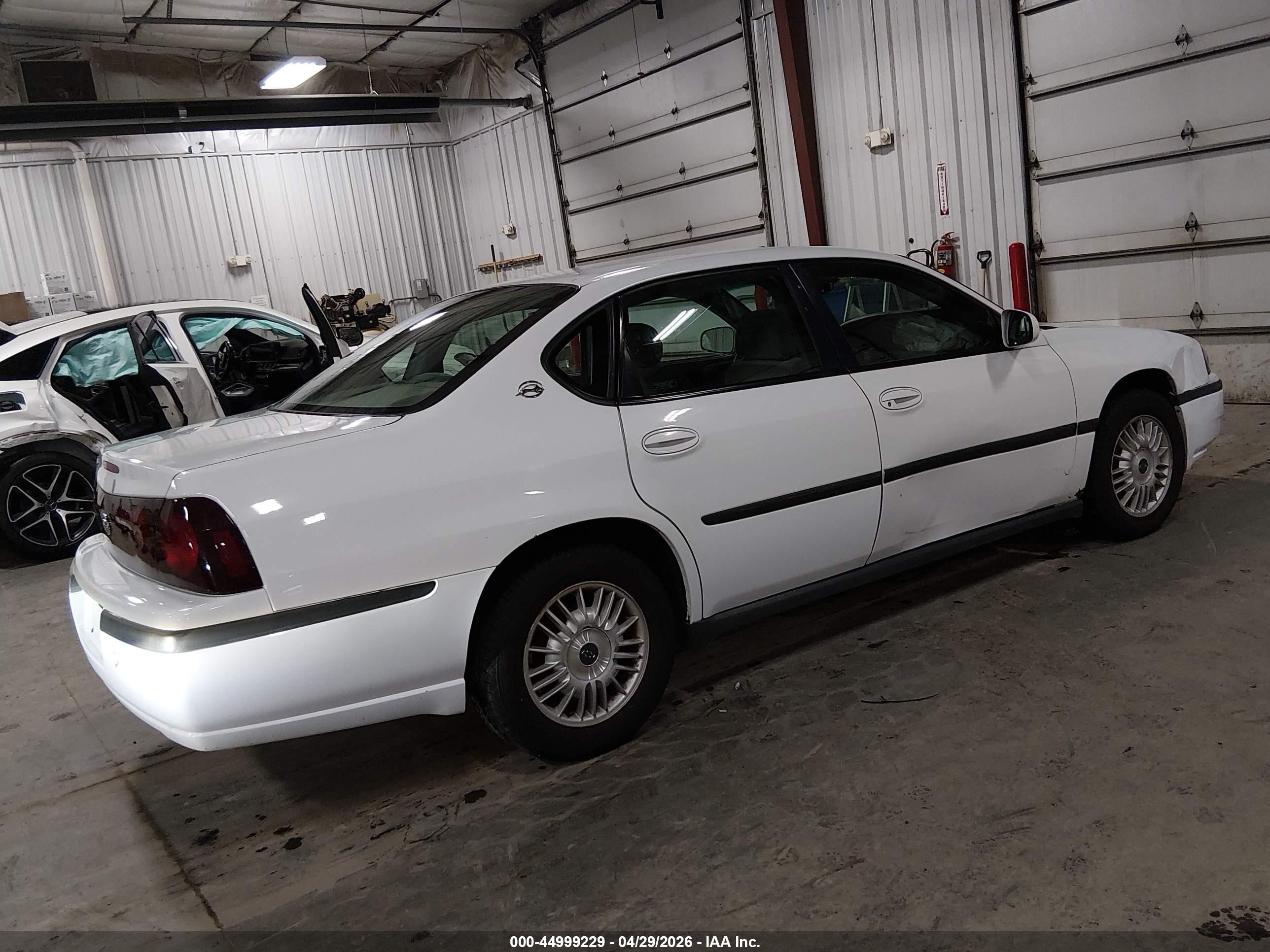2000 Chevrolet Impala   White vin: 2G1WF55K5Y9360813