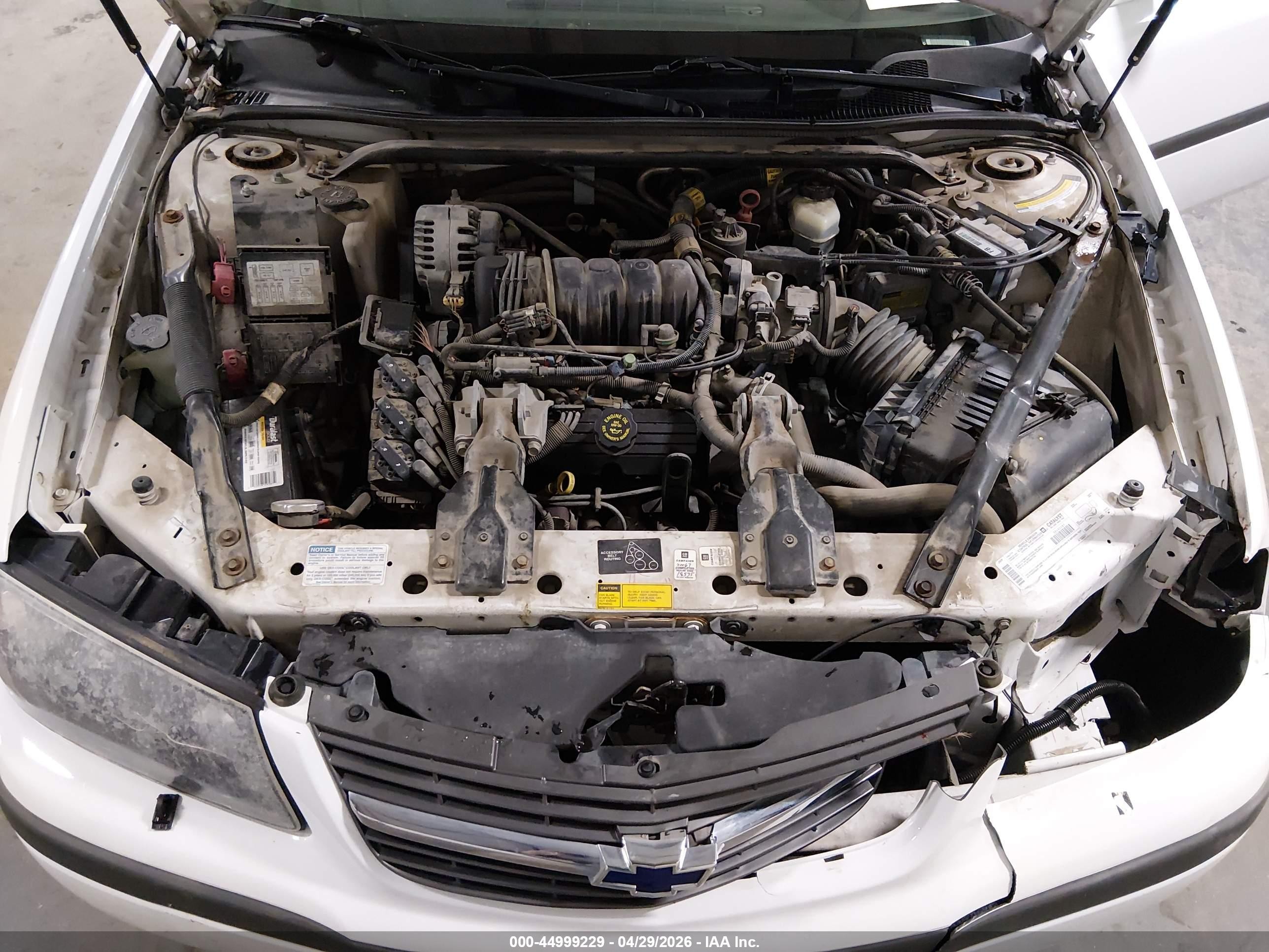 2000 Chevrolet Impala   White vin: 2G1WF55K5Y9360813