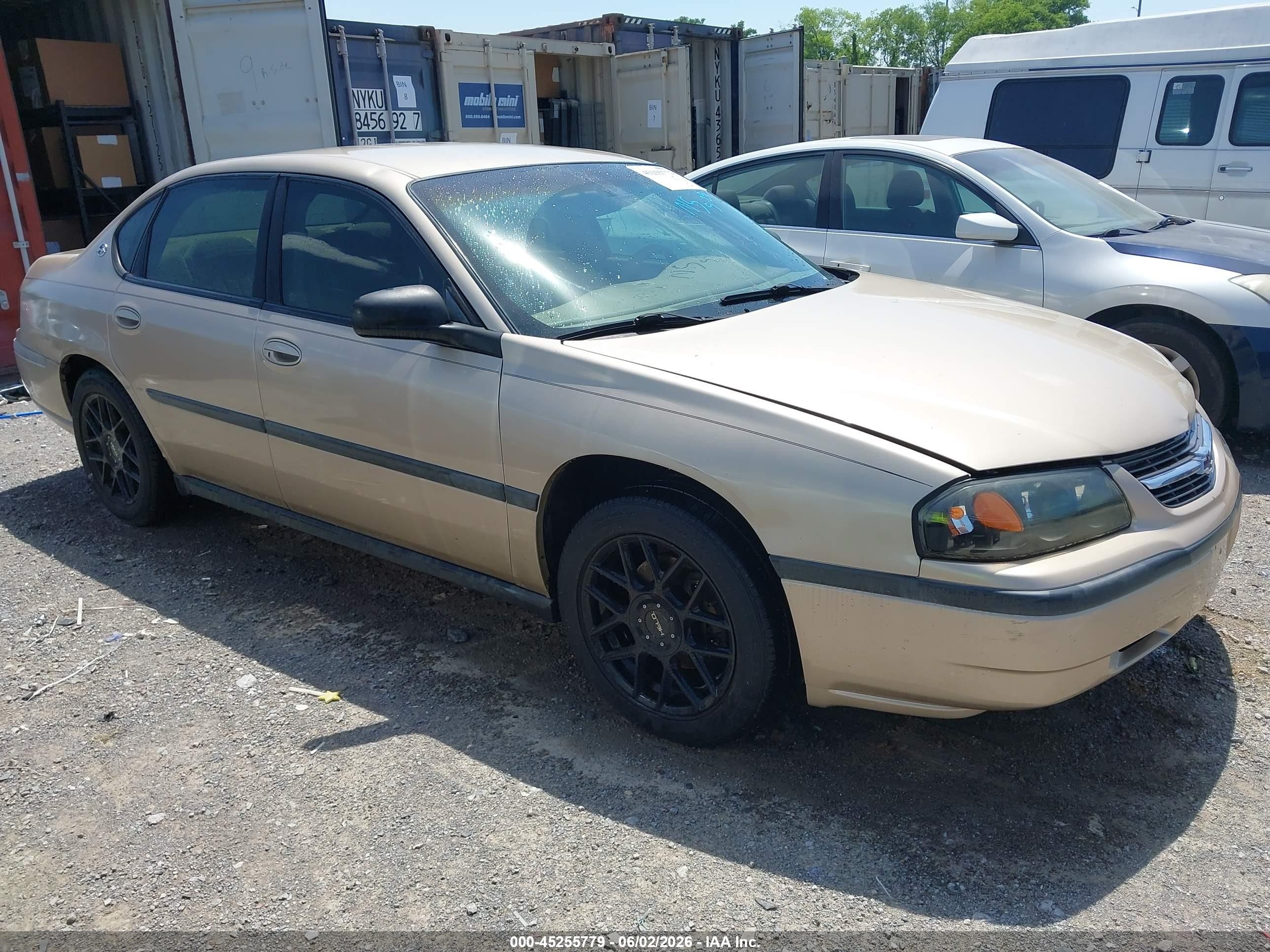 2000 Chevrolet Impala   Gold vin: 2G1WF55K7Y9143635