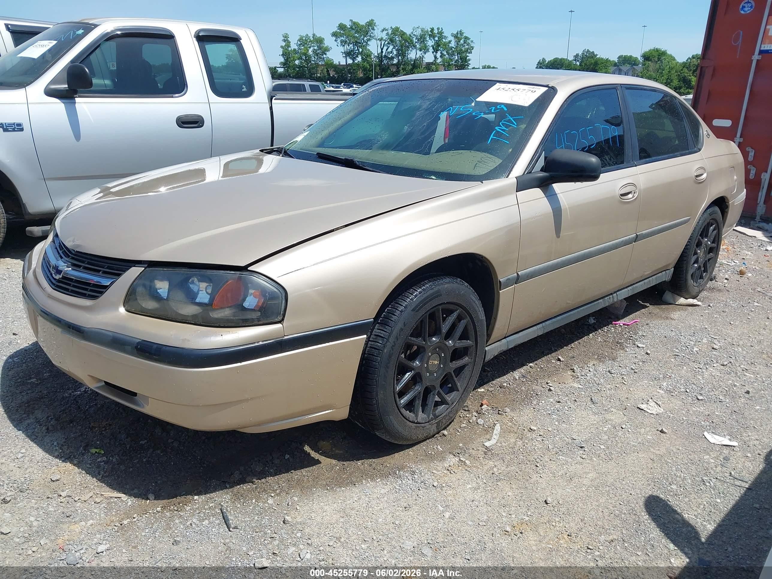 2000 Chevrolet Impala   Gold vin: 2G1WF55K7Y9143635