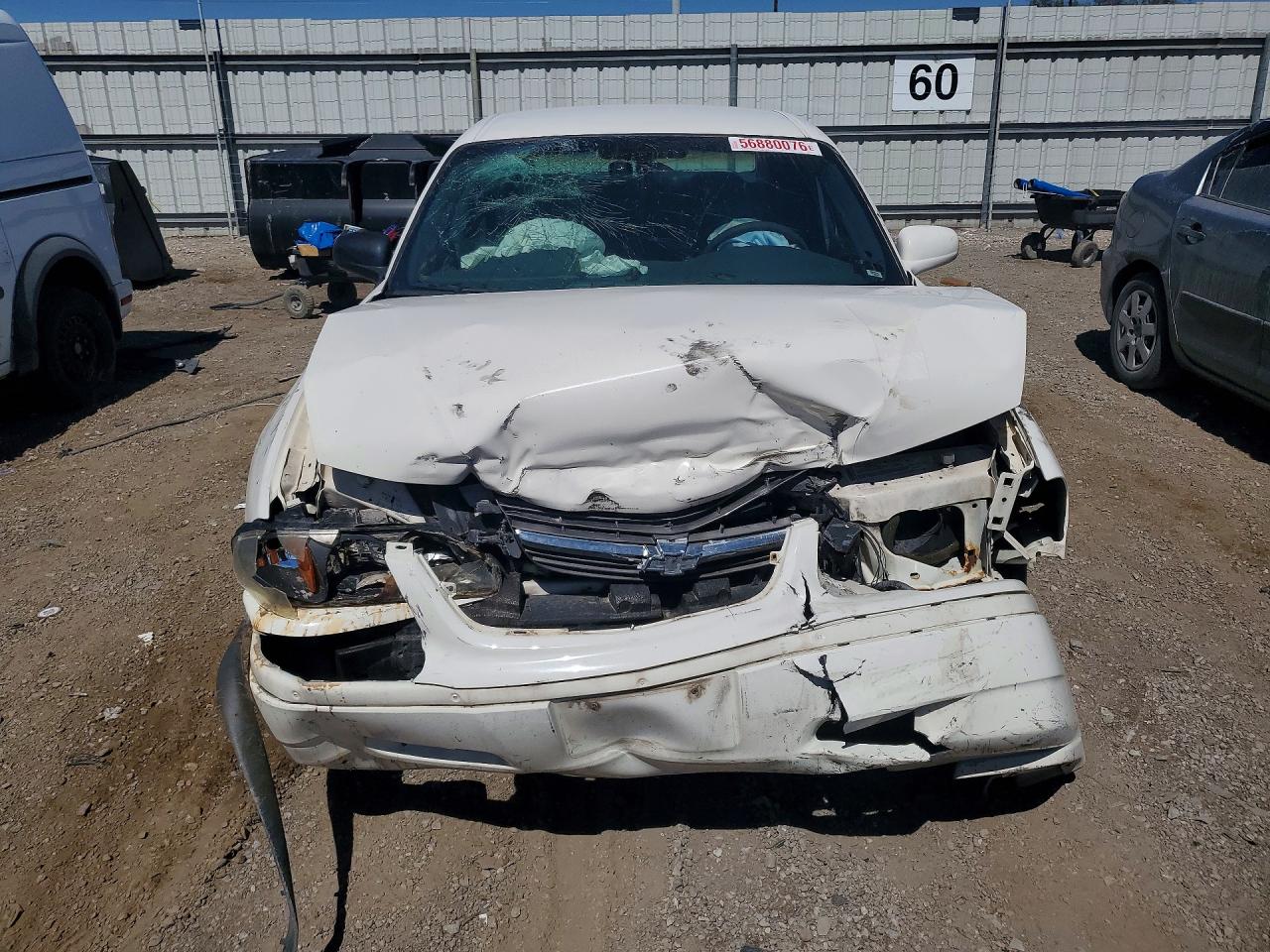 2005 Chevrolet Impala White vin: 2G1WF55K859217494