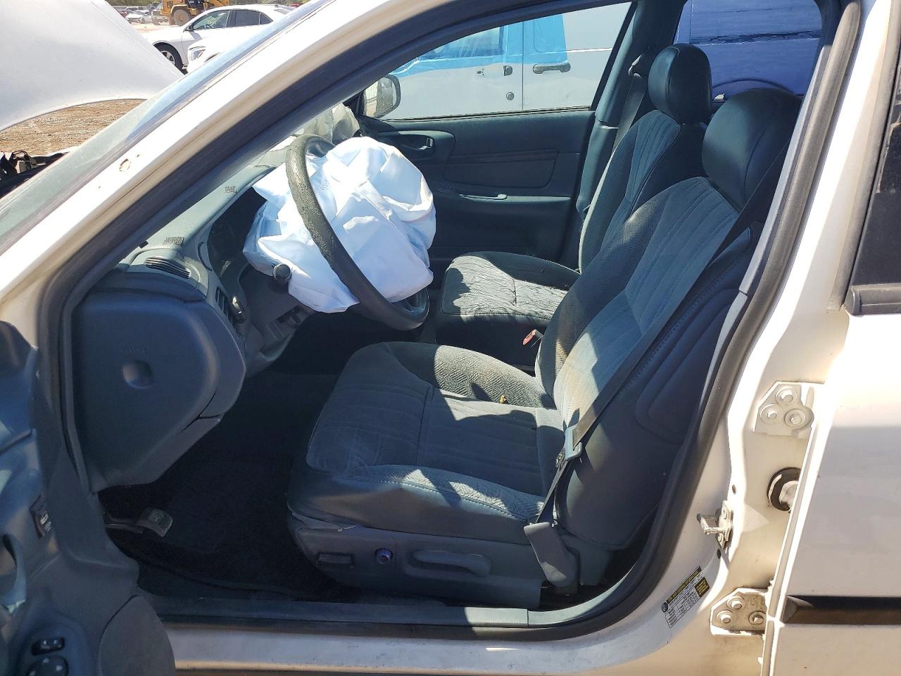 2005 Chevrolet Impala White vin: 2G1WF55K859217494
