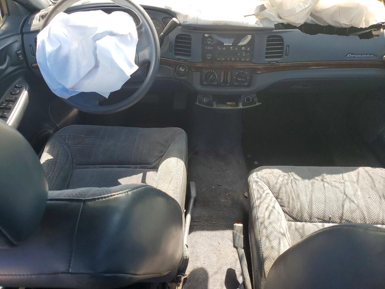 2005 Chevrolet Impala White vin: 2G1WF55K859217494
