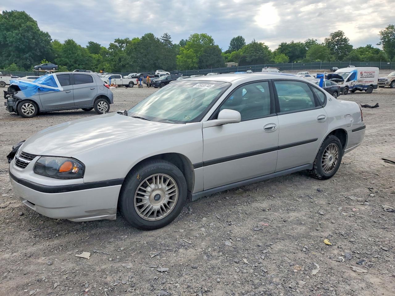 2000 Chevrolet Impala Серый vin: 2G1WF55K8Y9251486