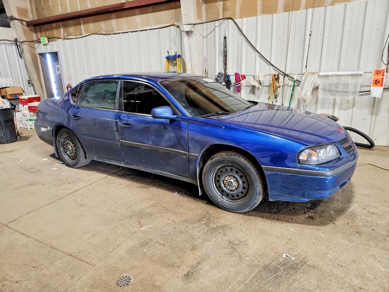 2005 Chevrolet Impala Синий vin: 2G1WF55KX59357580