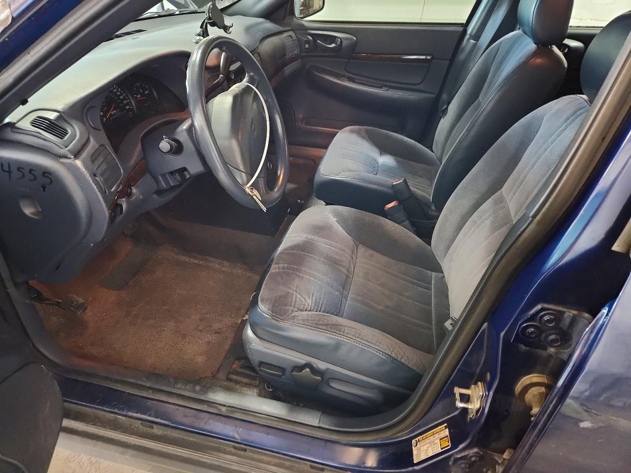 2005 Chevrolet Impala Синий vin: 2G1WF55KX59357580