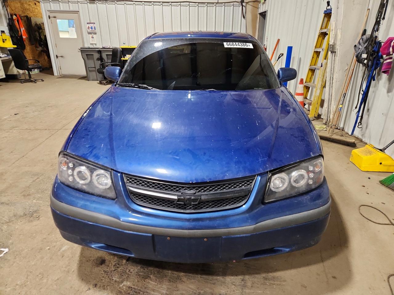 2005 Chevrolet Impala Синий vin: 2G1WF55KX59357580