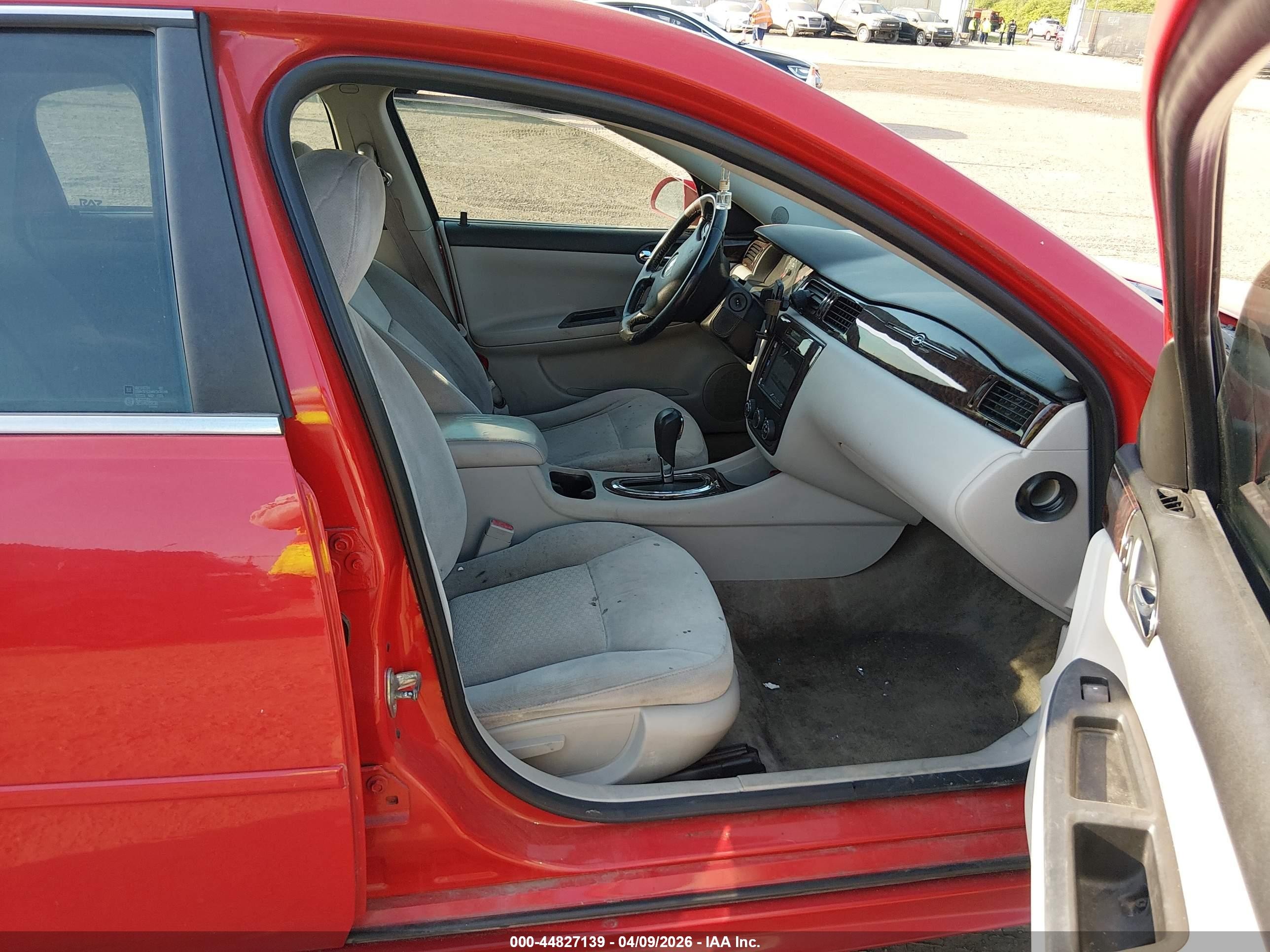 2012 Chevrolet Impala Ls Red vin: 2G1WF5E30C1158851