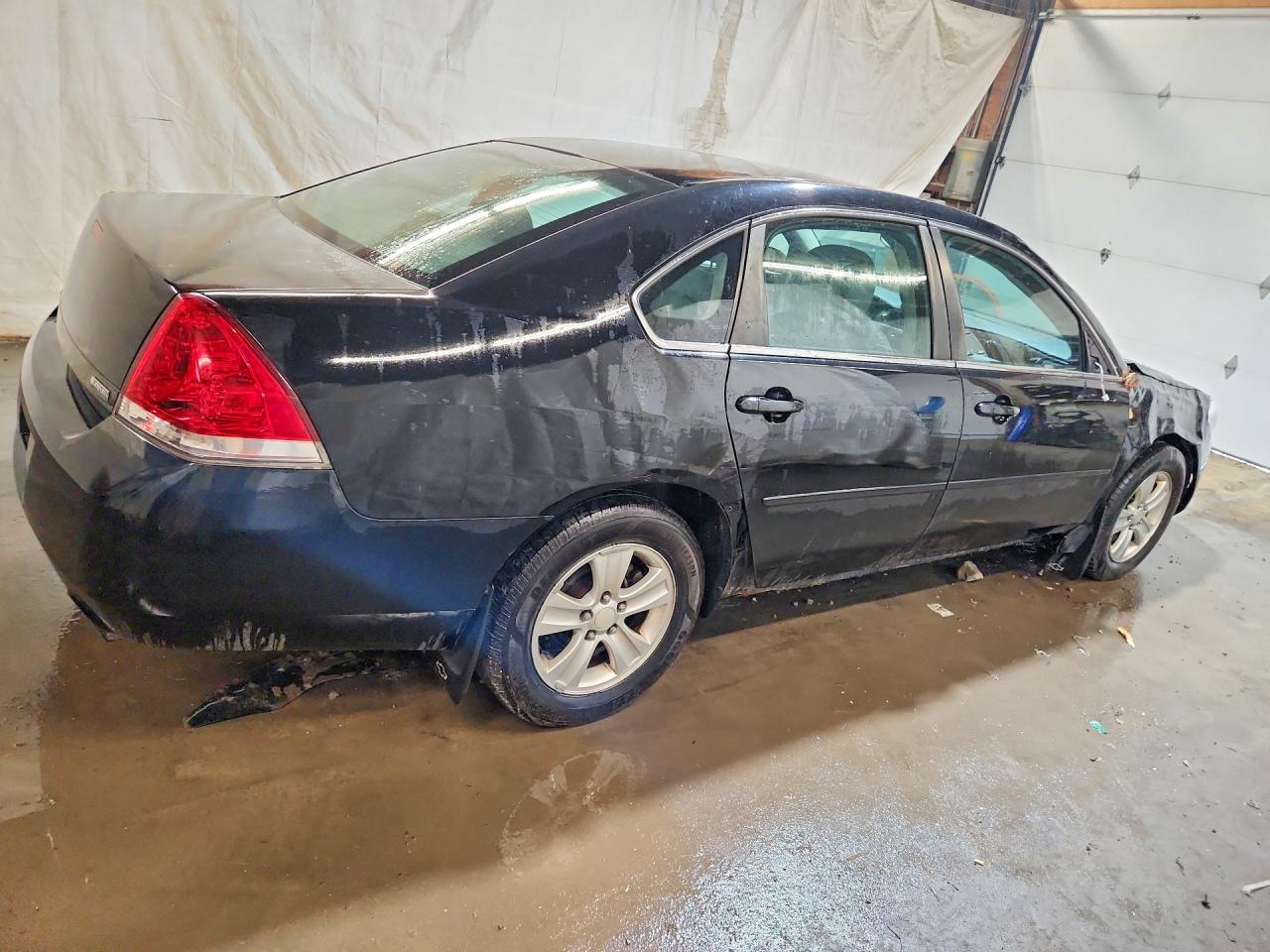 2012 Chevrolet Impala Ls Black vin: 2G1WF5E30C1302219