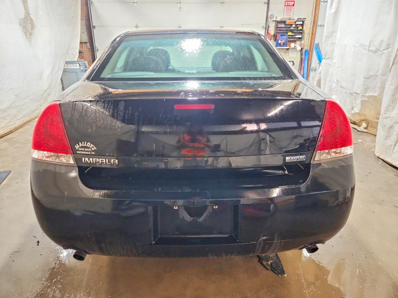2012 Chevrolet Impala Ls Black vin: 2G1WF5E30C1302219