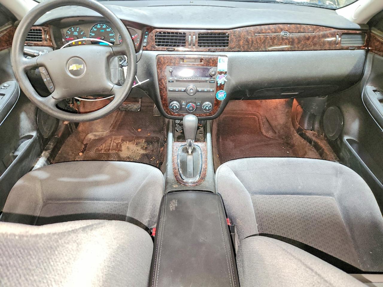 2012 Chevrolet Impala Ls Black vin: 2G1WF5E30C1302219