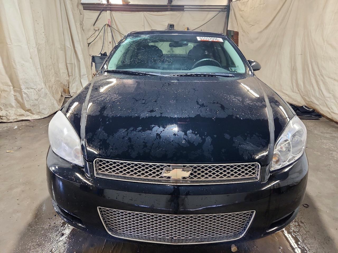 2012 Chevrolet Impala Ls Black vin: 2G1WF5E30C1302219