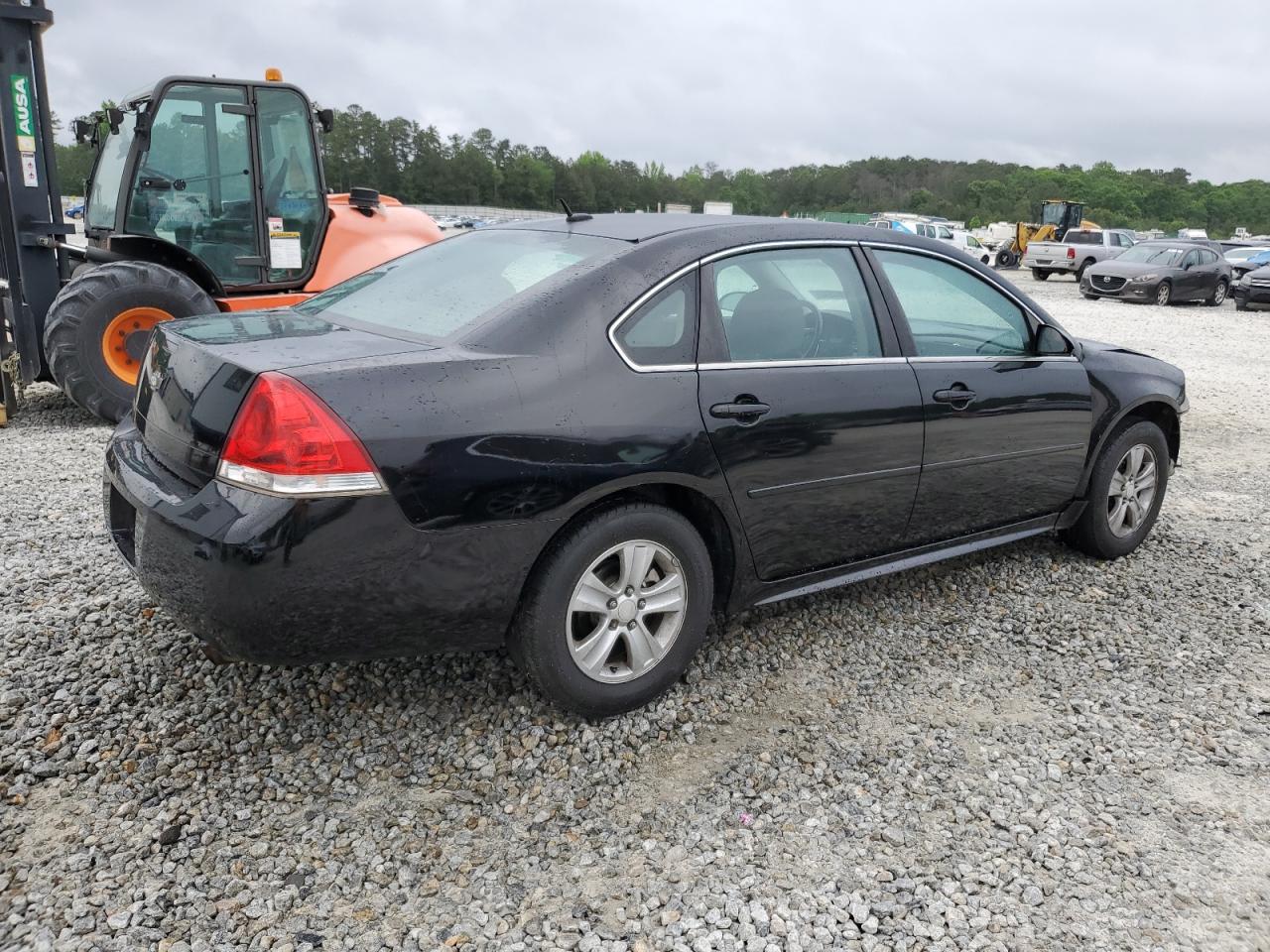 2013 Chevrolet Impala Ls Black vin: 2G1WF5E30D1100188
