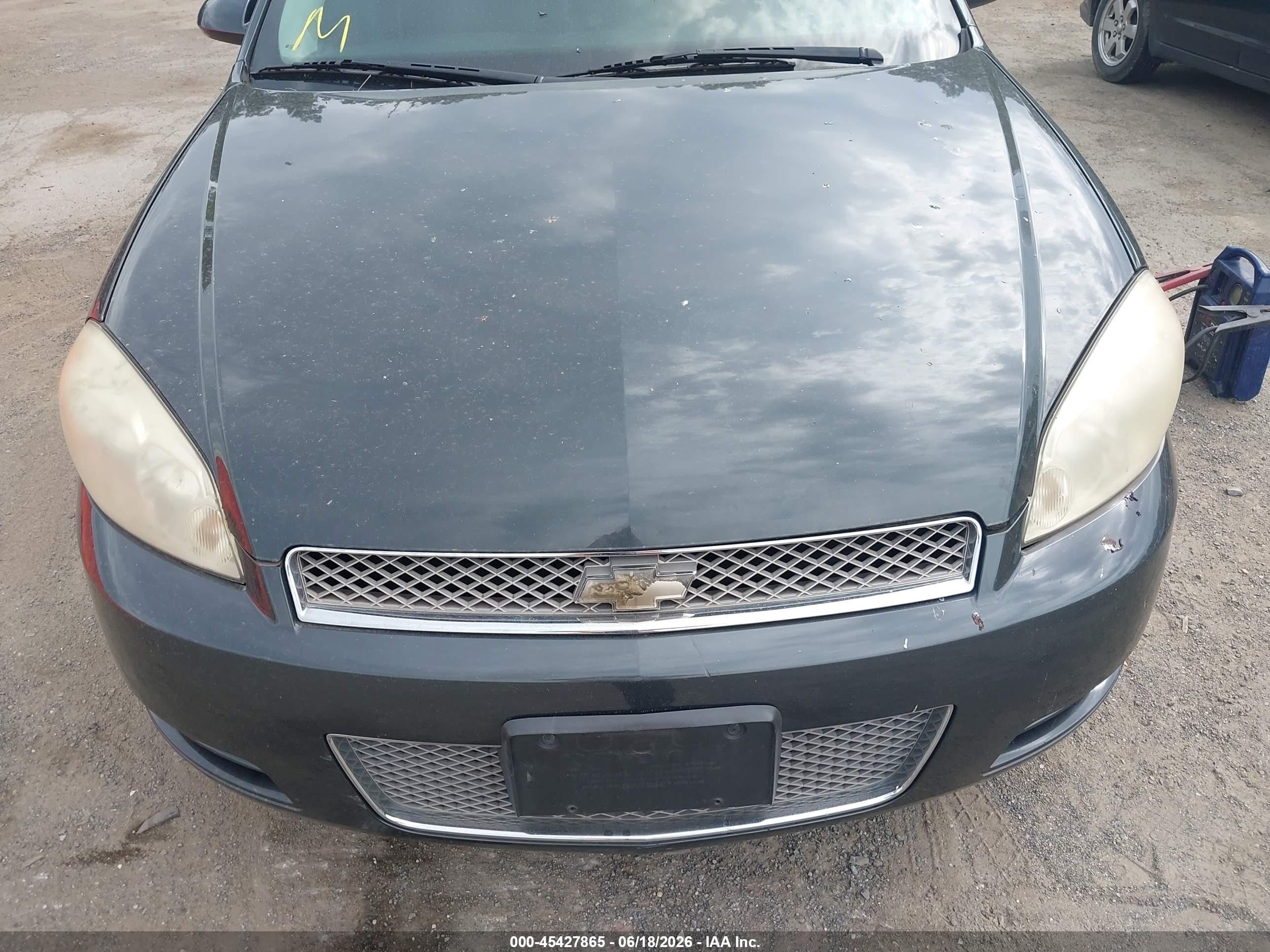 2013 Chevrolet Impala Ls Black vin: 2G1WF5E30D1237745