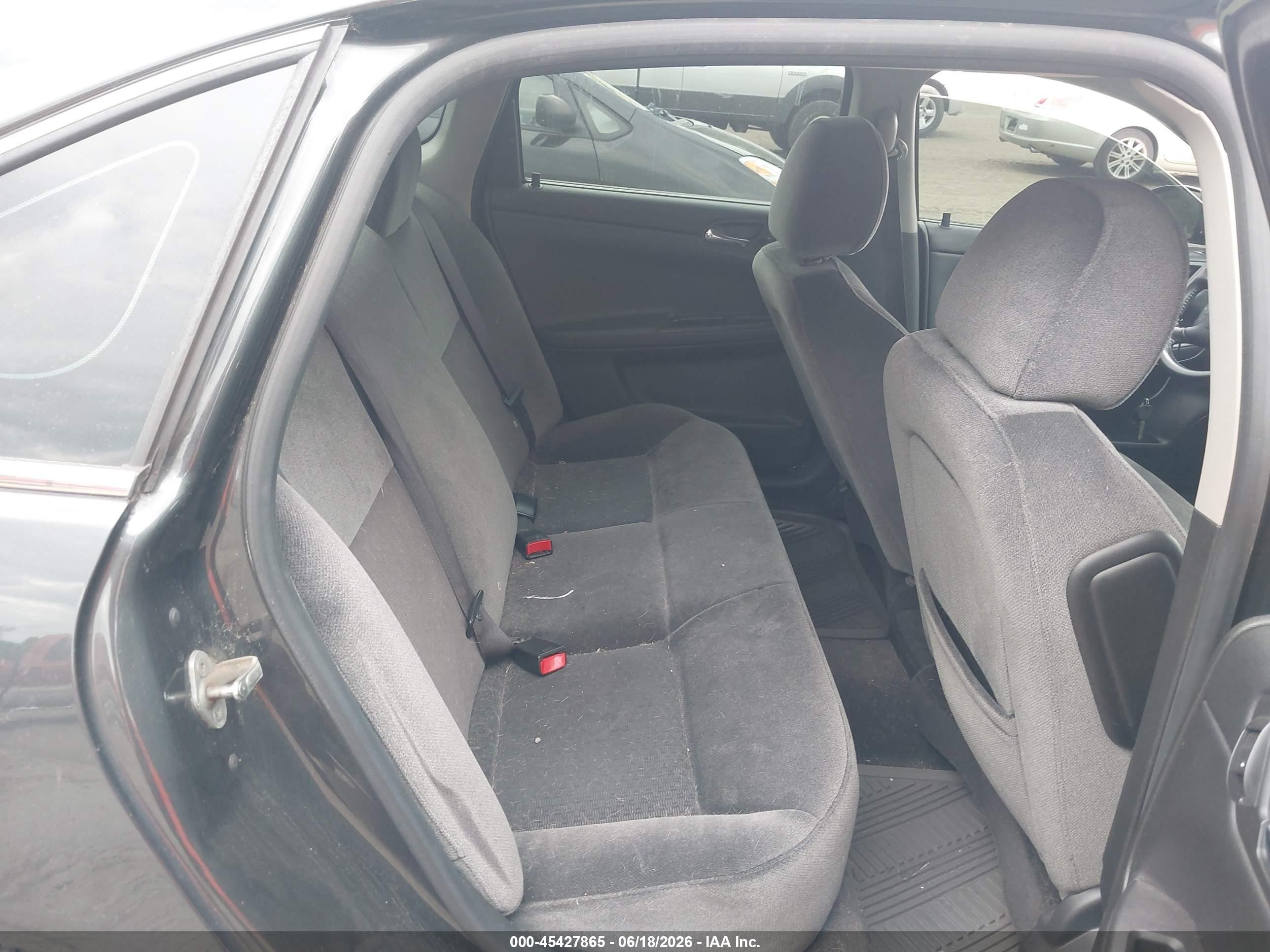 2013 Chevrolet Impala Ls Black vin: 2G1WF5E30D1237745
