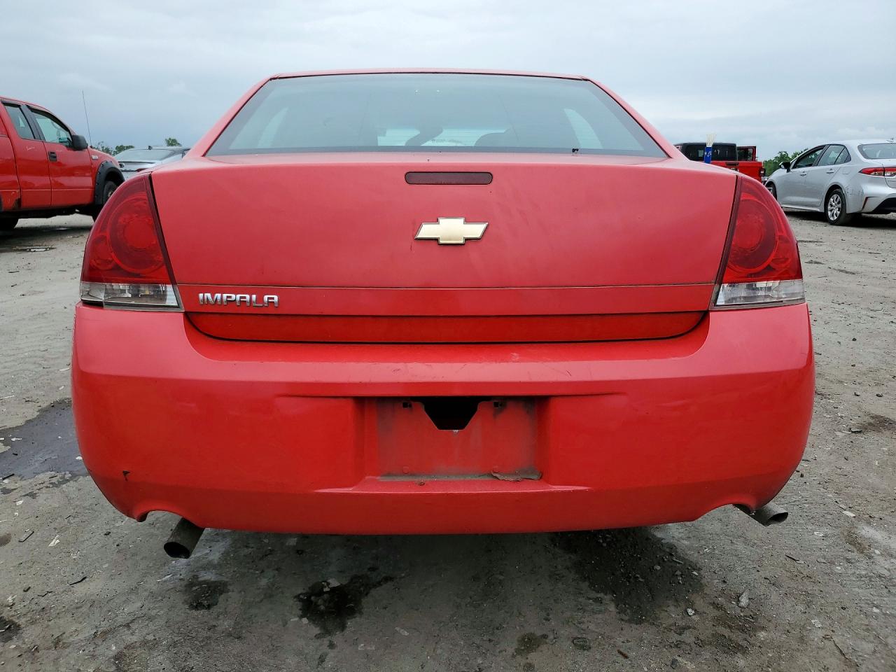 2013 Chevrolet Impala Ls Red vin: 2G1WF5E30D1249443