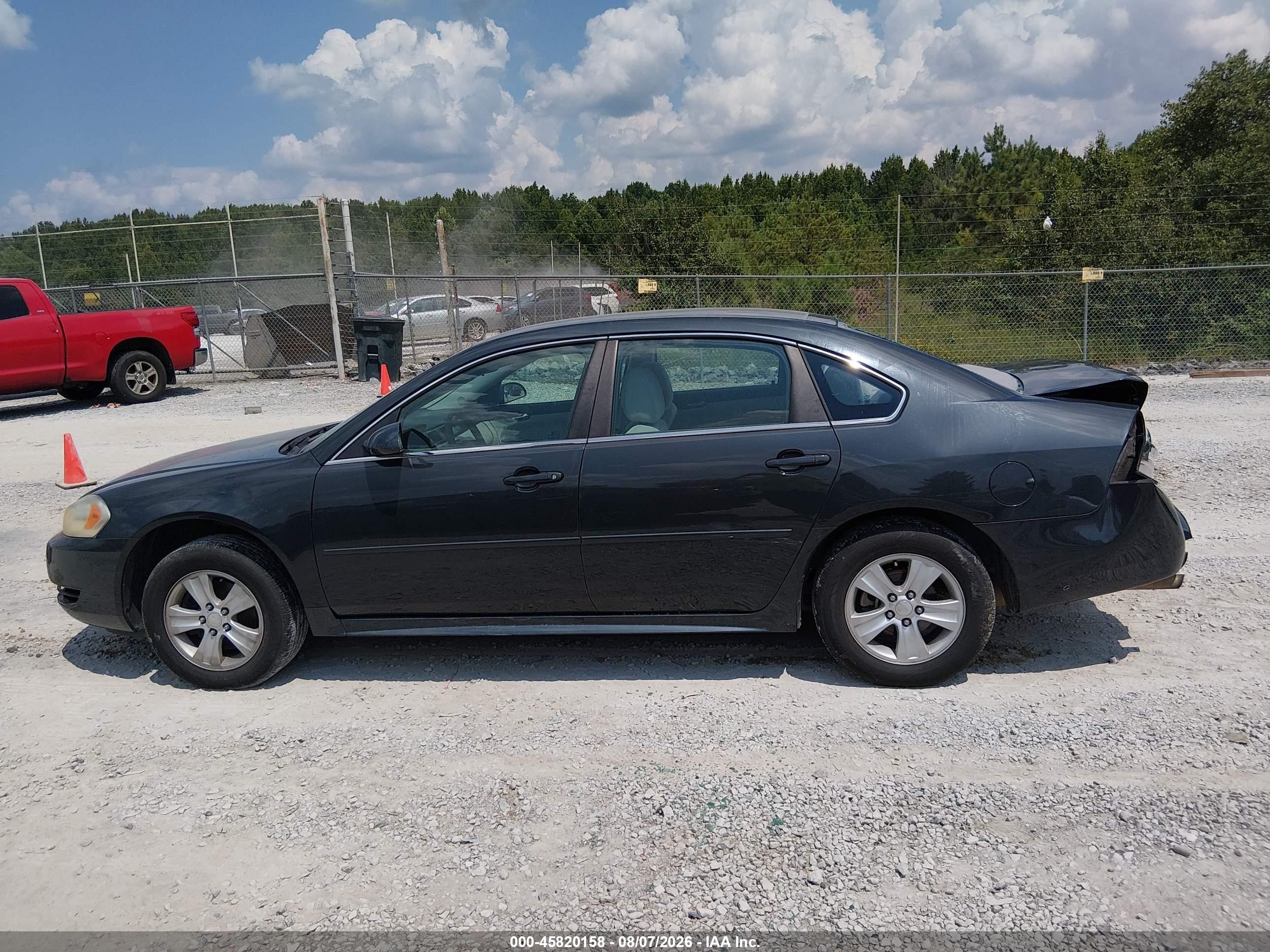 2013 Chevrolet Impala Ls Black vin: 2G1WF5E30D1256375