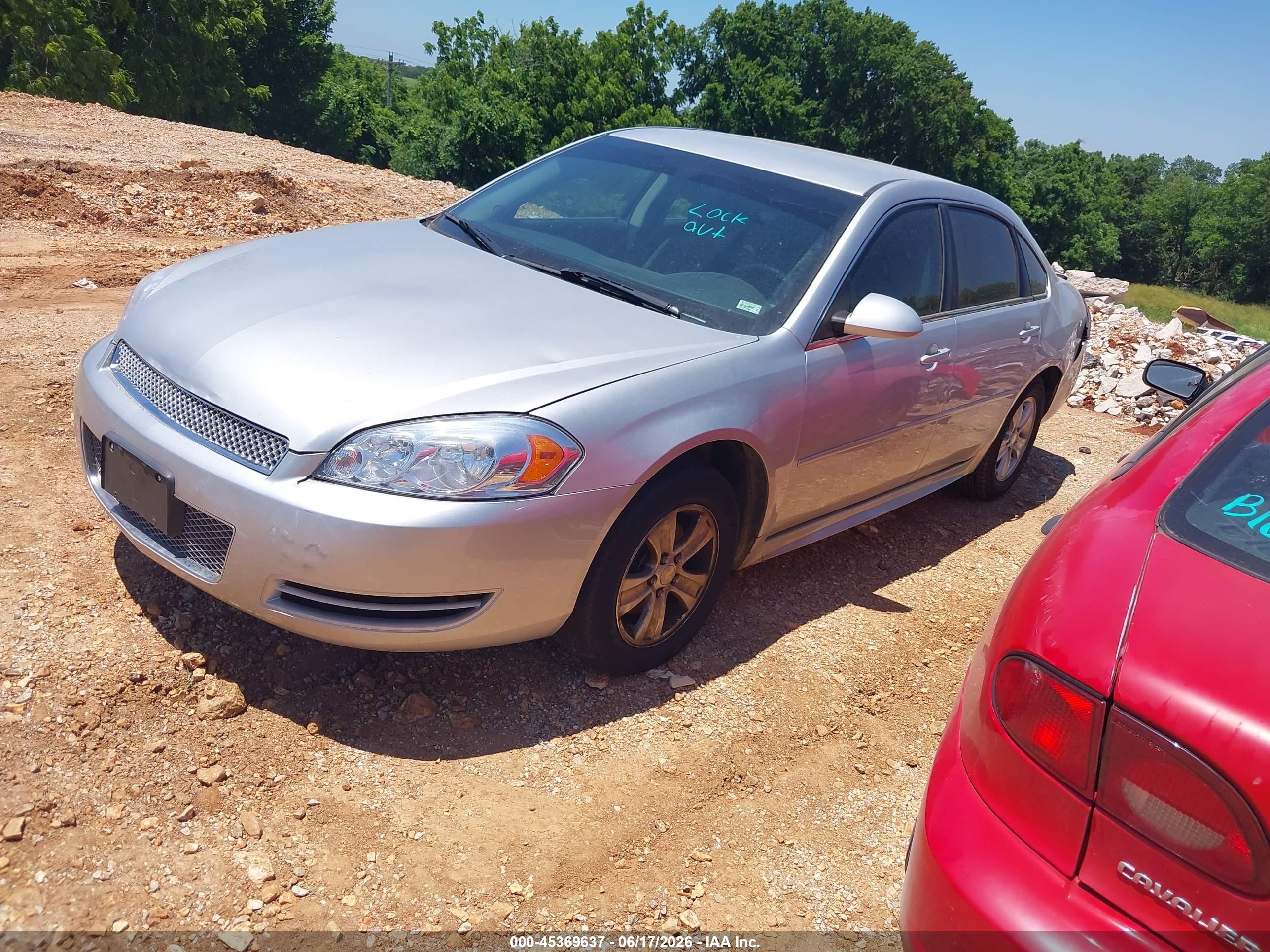 2012 Chevrolet Impala Ls Silver vin: 2G1WF5E31C1285821