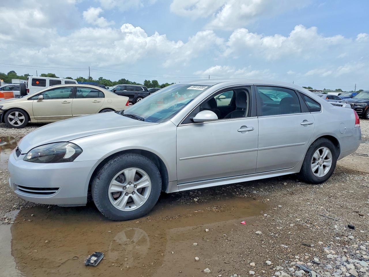 2012 Chevrolet Impala Ls Gray vin: 2G1WF5E31C1310877
