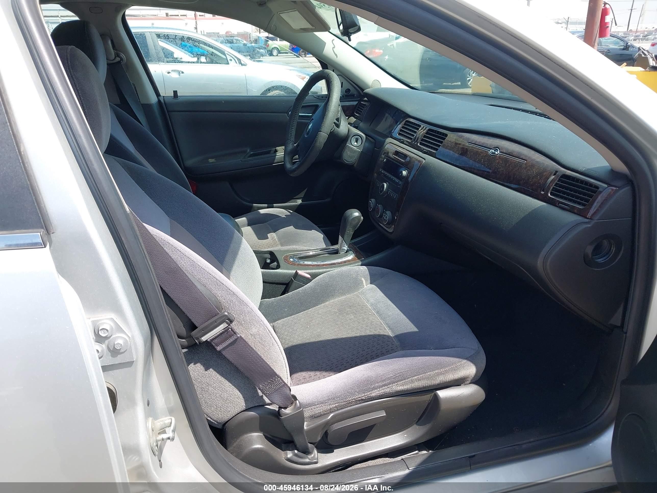 2012 Chevrolet Impala Ls Gray vin: 2G1WF5E31C1323967