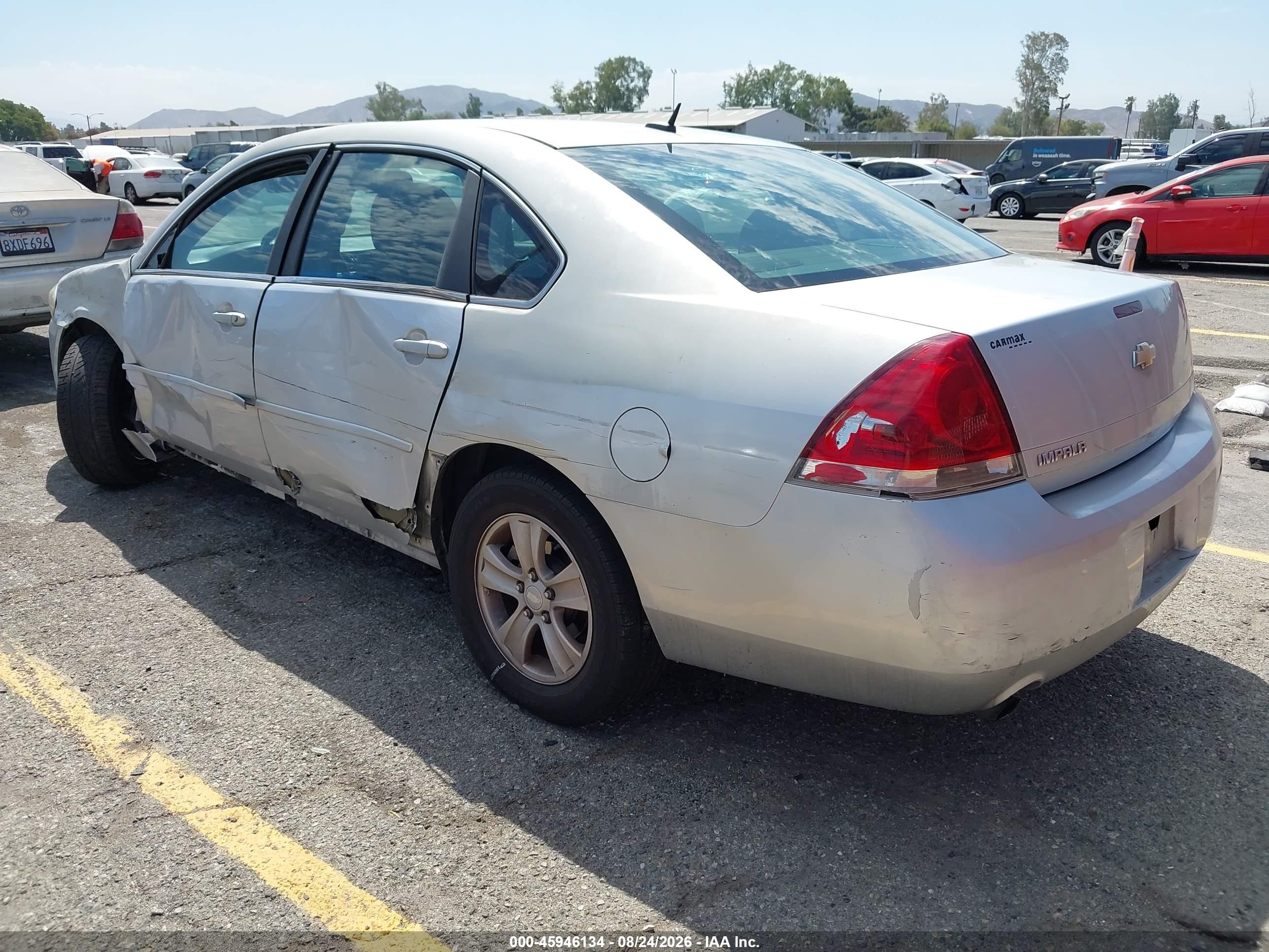 2012 Chevrolet Impala Ls Gray vin: 2G1WF5E31C1323967