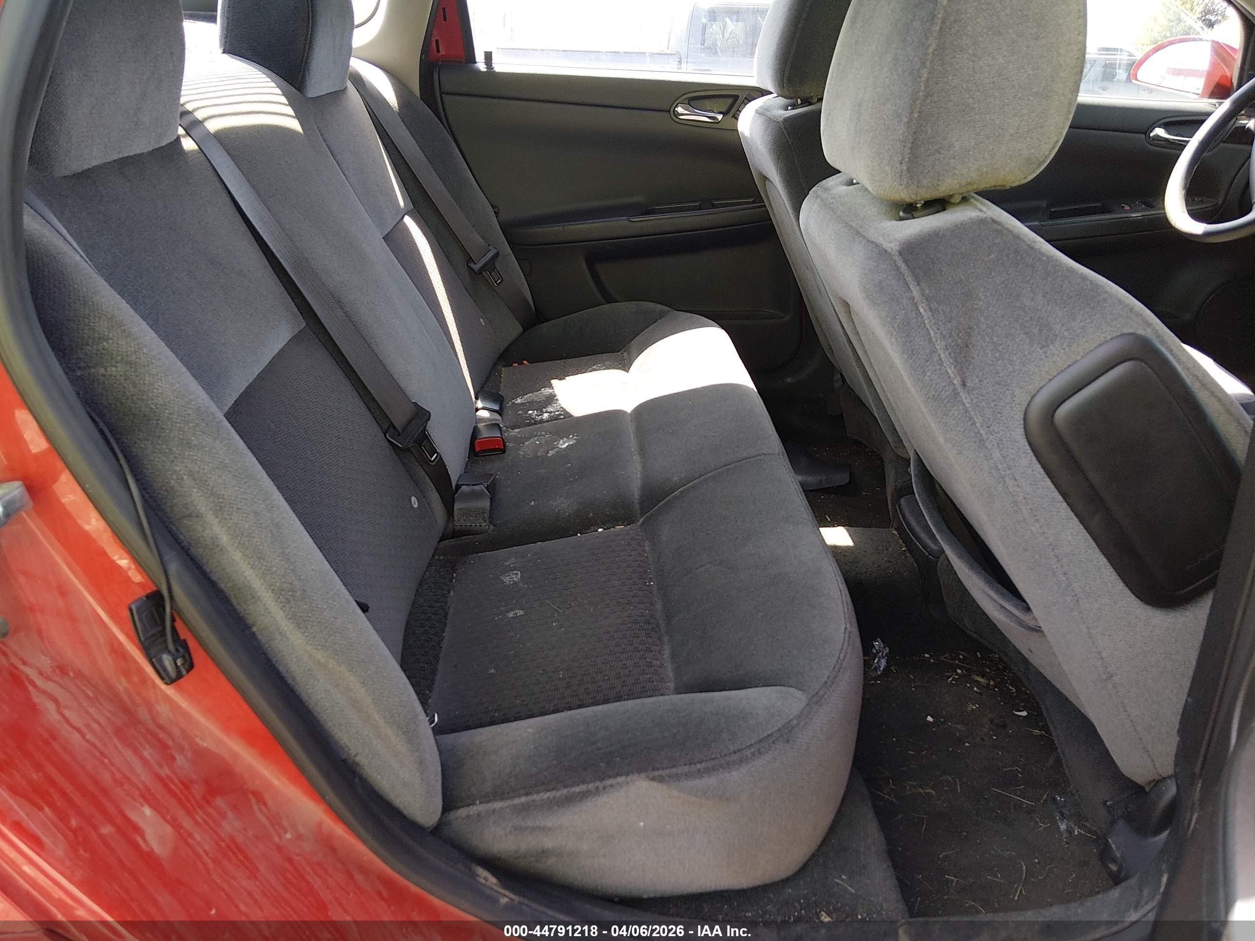 2012 Chevrolet Impala Ls Красный vin: 2G1WF5E32C1116004