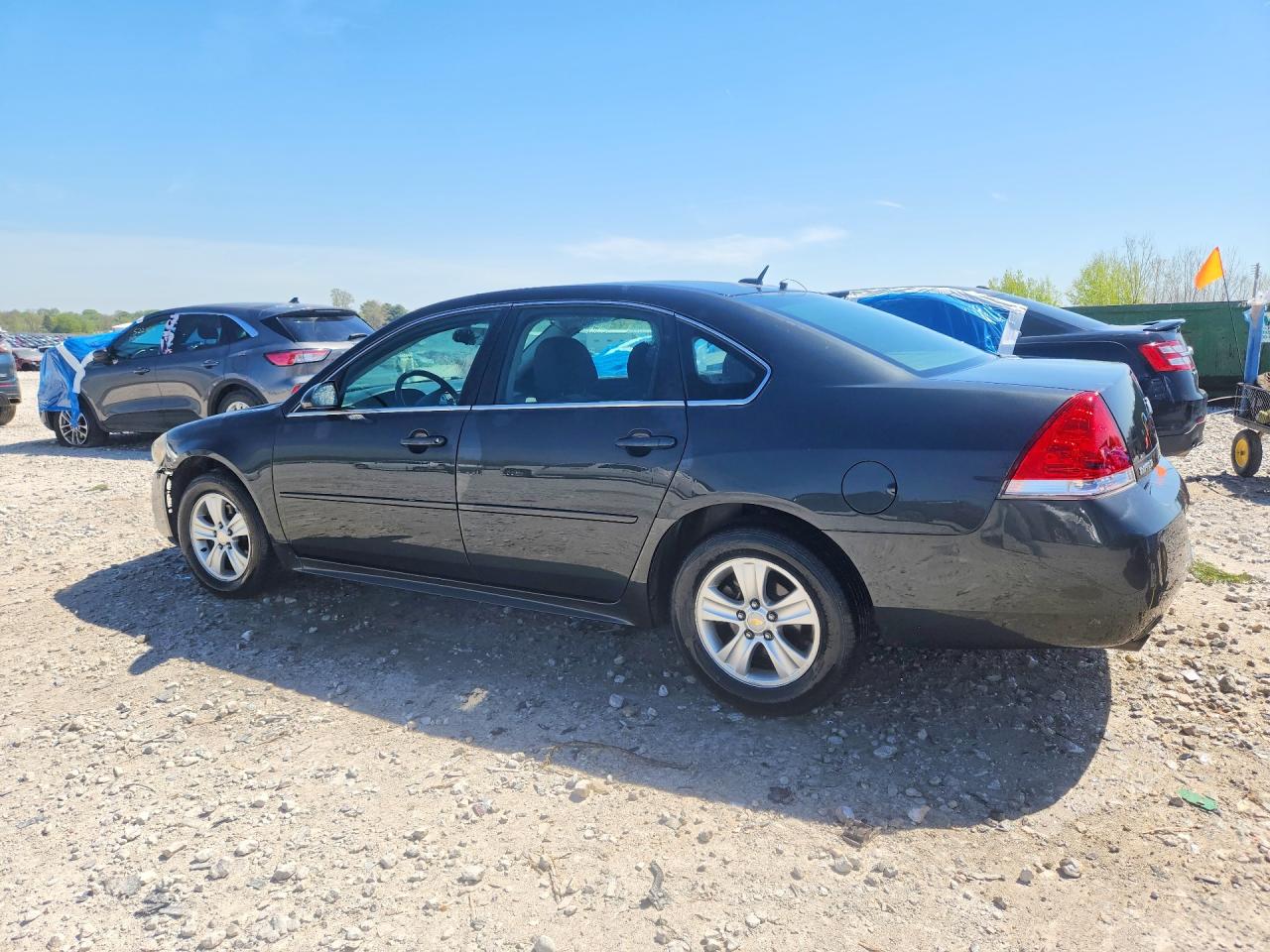 2013 Chevrolet Impala Ls Серый vin: 2G1WF5E32D1215150