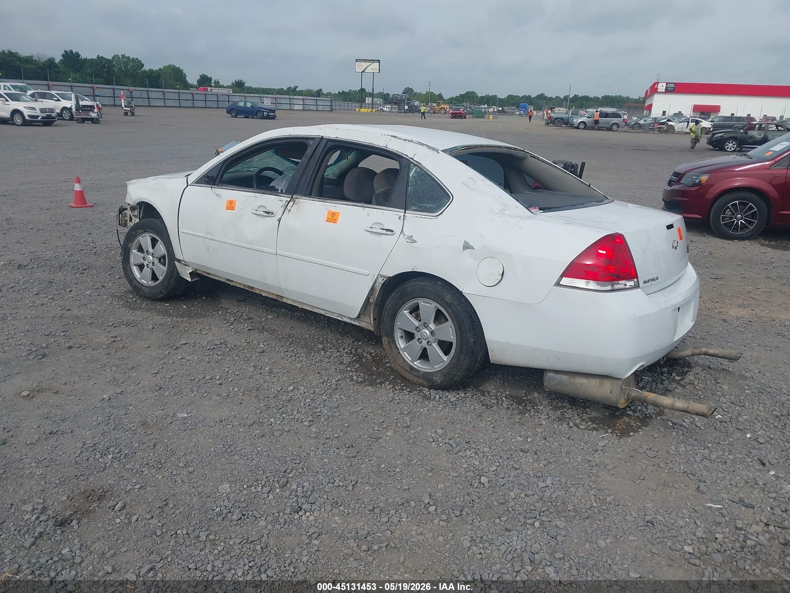 2012 Chevrolet Impala Ls White vin: 2G1WF5E33C1319547