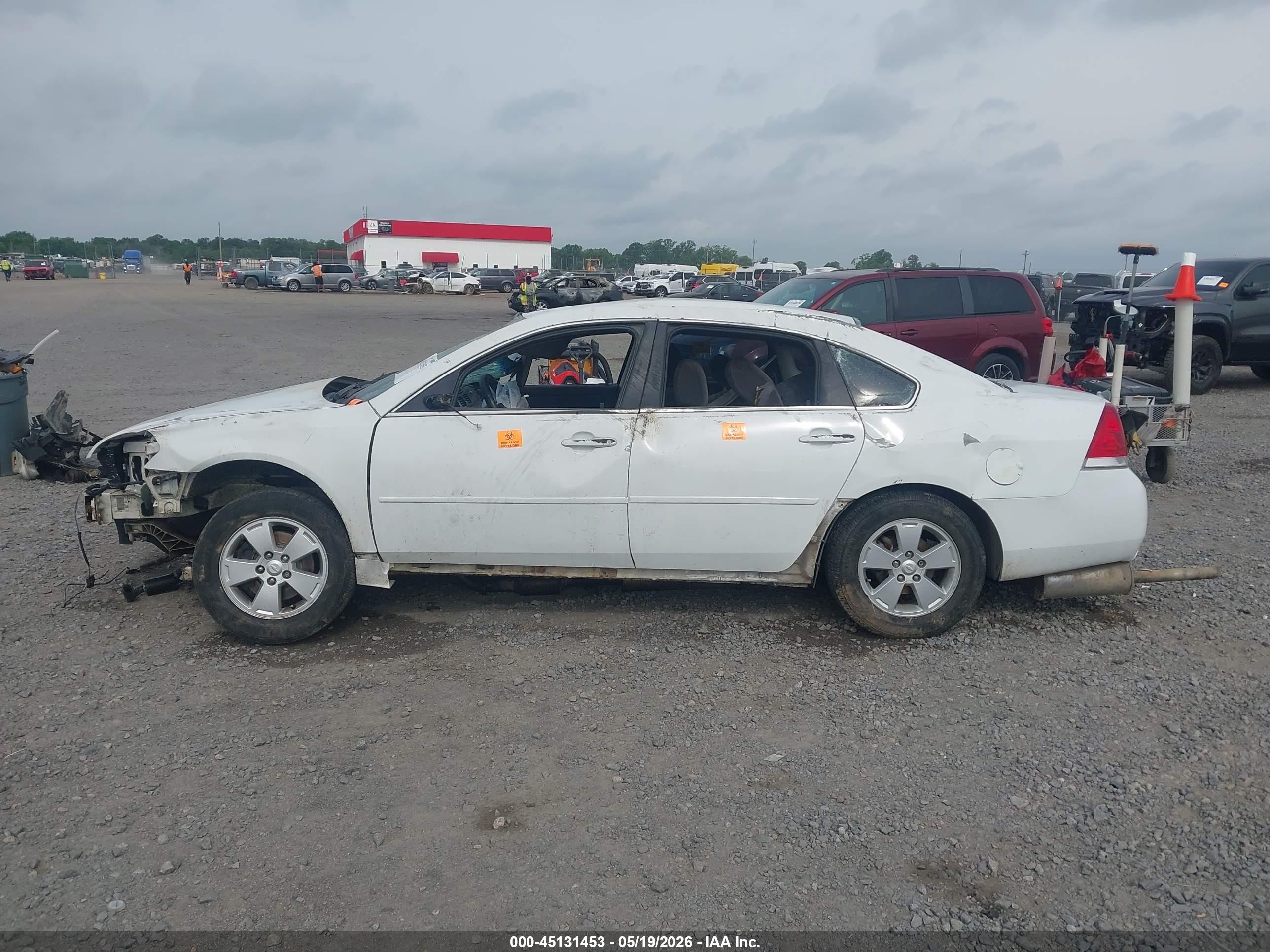 2012 Chevrolet Impala Ls White vin: 2G1WF5E33C1319547