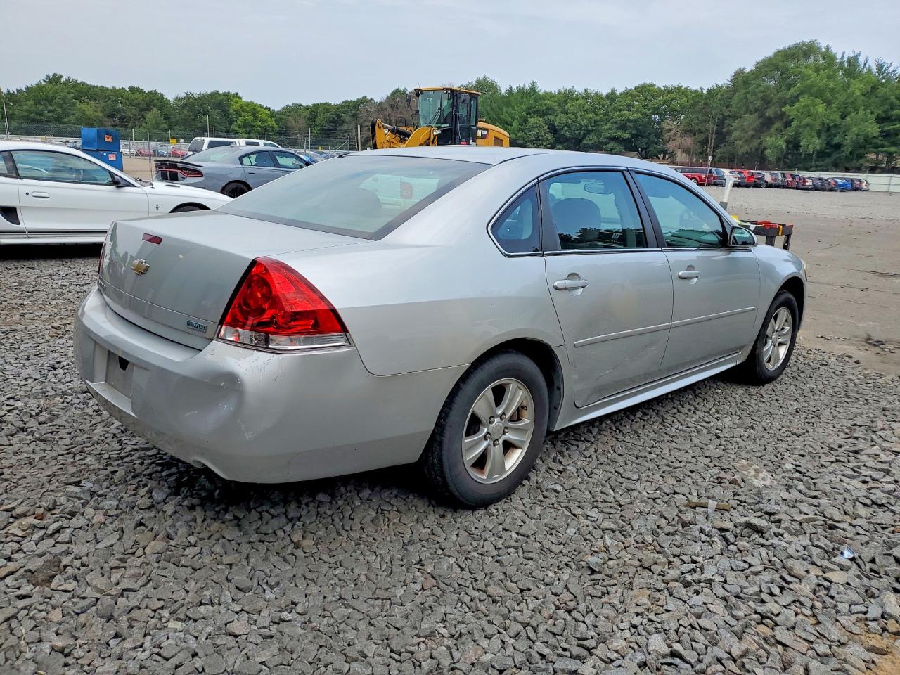 2012 Chevrolet Impala Ls Silver vin: 2G1WF5E33C1337157